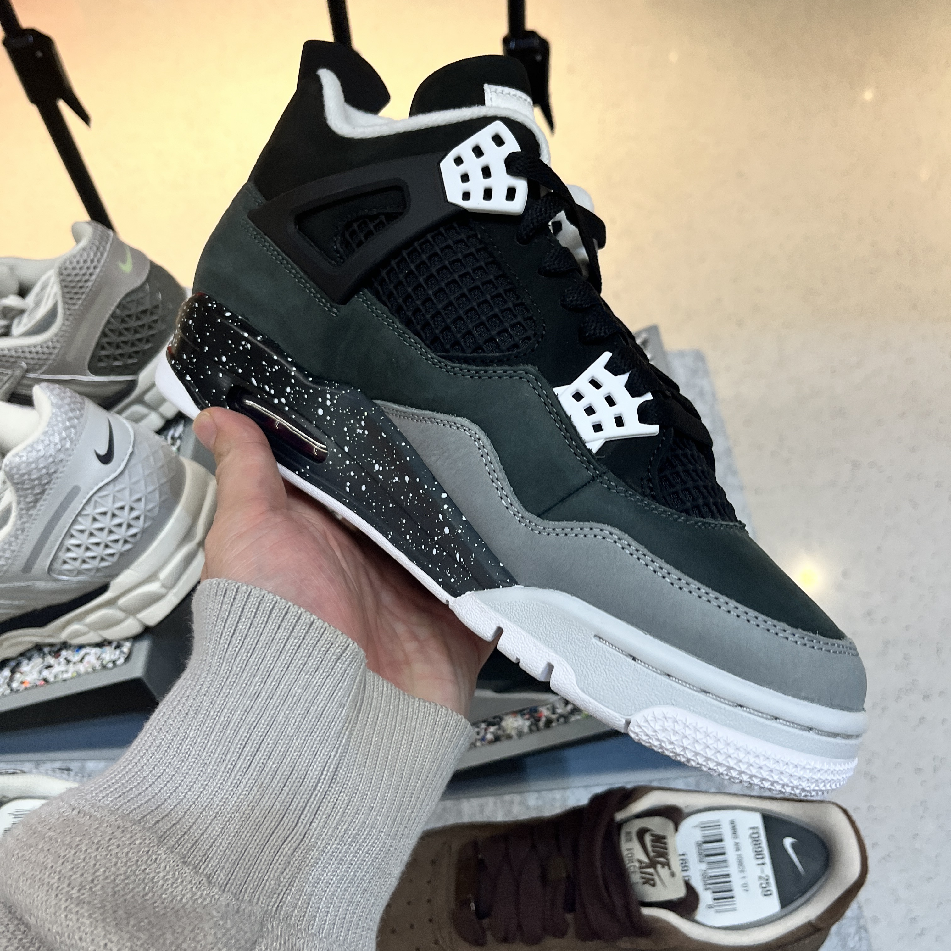 Jordan 4 Retro Fear 2024 착용 스타일 - 4