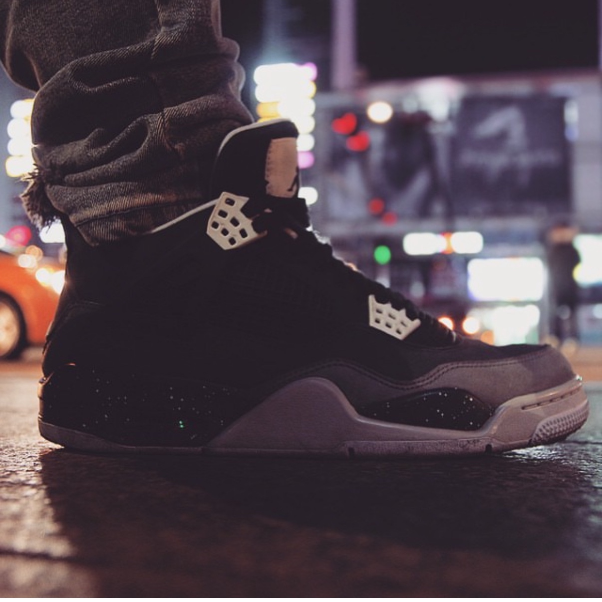Jordan 4 Retro Fear 2024 착용 스타일