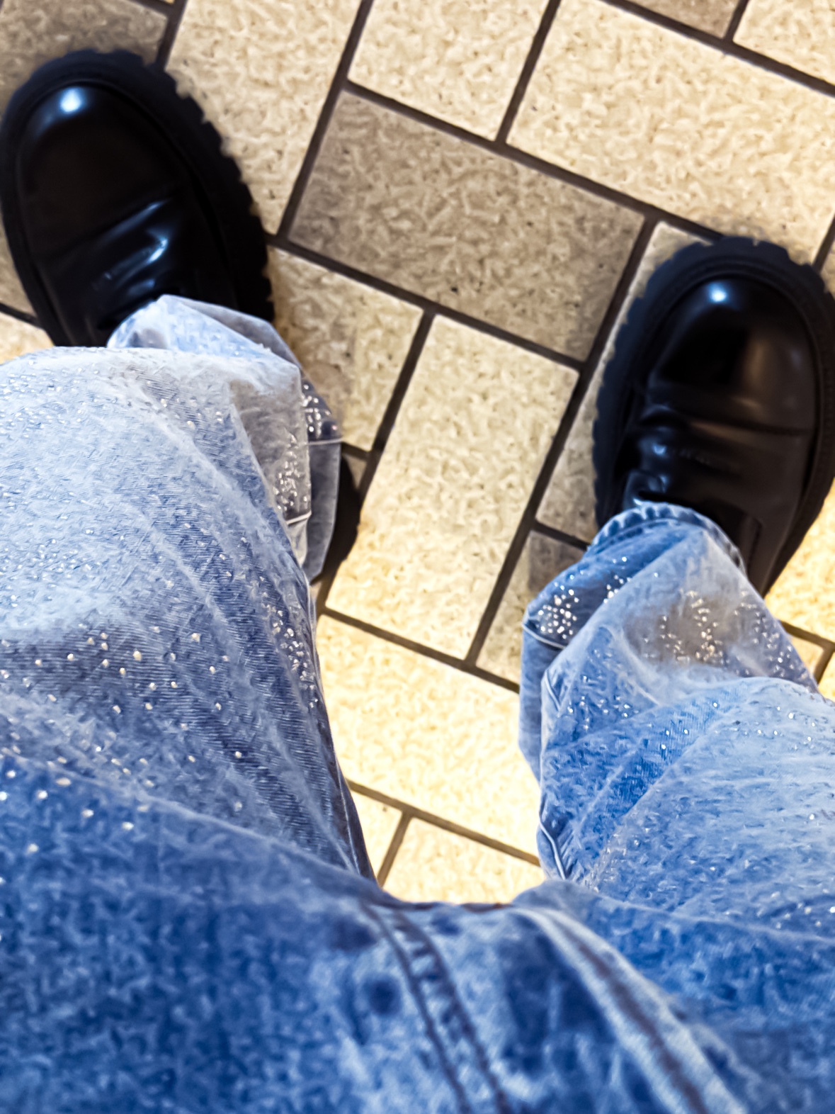 Balenciaga Tractor Lace Up Boots Black - 21FW 착용 스타일