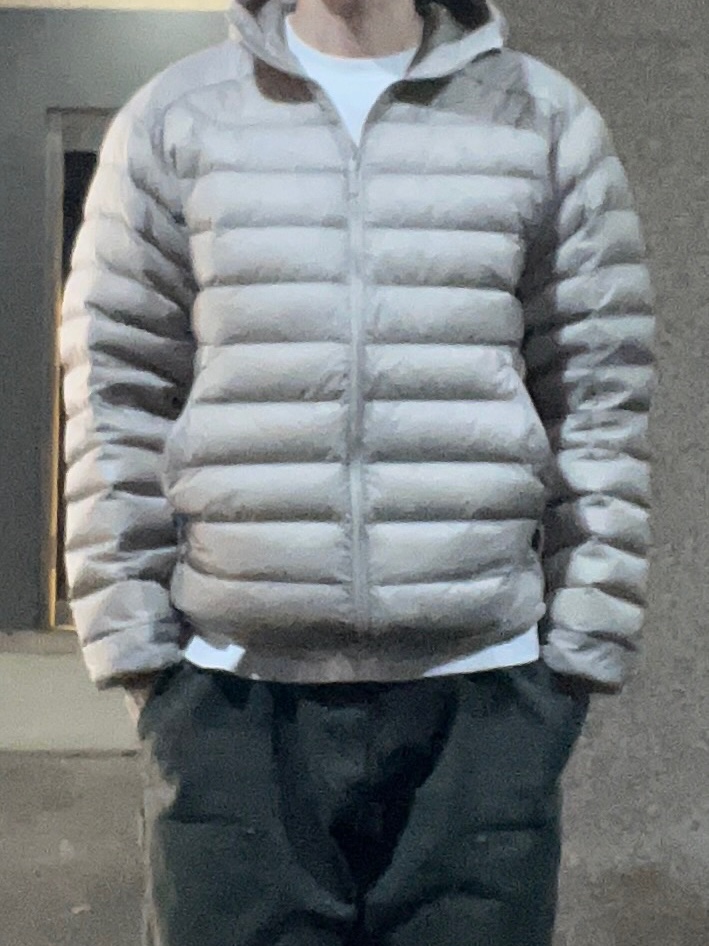 Arc'teryx Cerium Hoody Rune 착용 스타일