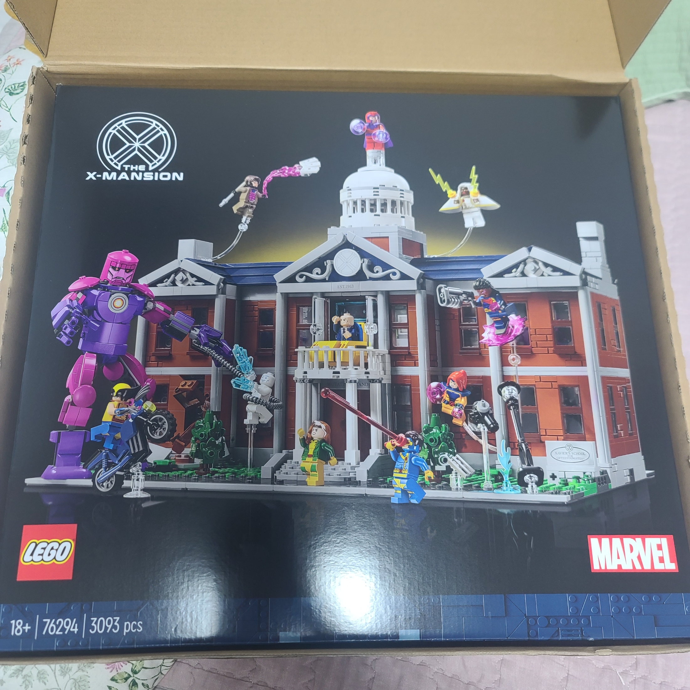 Lego Marvel X-Men The X-Mansion 착용 스타일