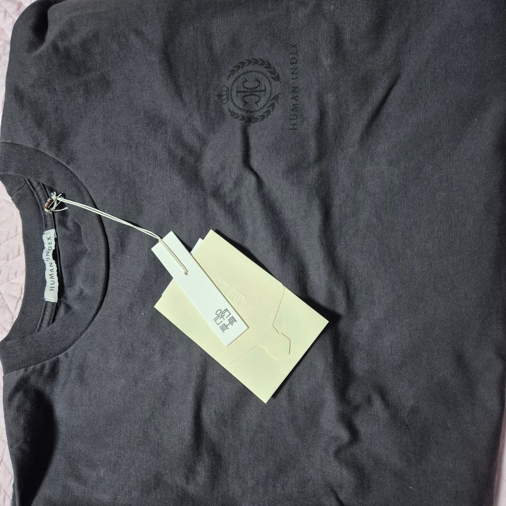 Polyteru Human Index Human Long Sleeve Purple Gray 착용 스타일