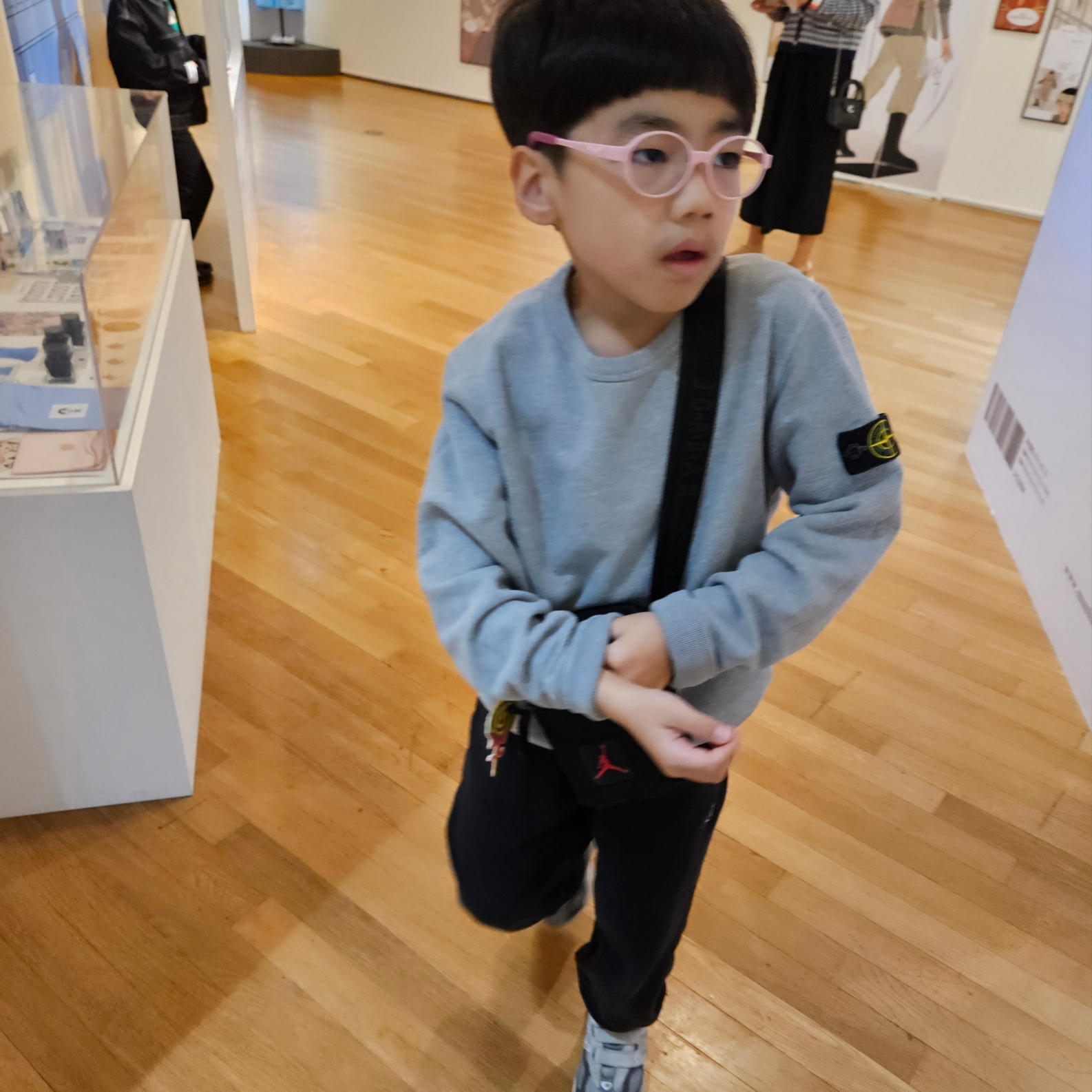 Lego 2022 Ford GT, (Kids) Stone Island 31112 Stretch Cotton Wool Satin Garment Dyed Cargo Pants Navy Blue - 23SS 착용 스타일 - 4