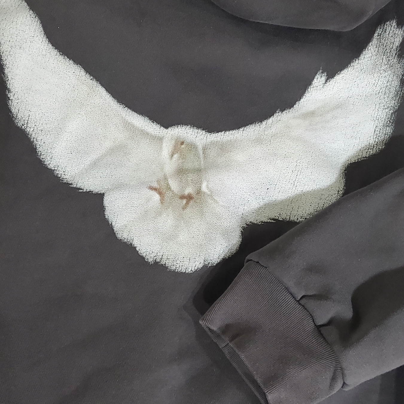 Yeezy Gap Engineered By Balenciaga Dove Shrunken Hoodie Black 착용 스타일