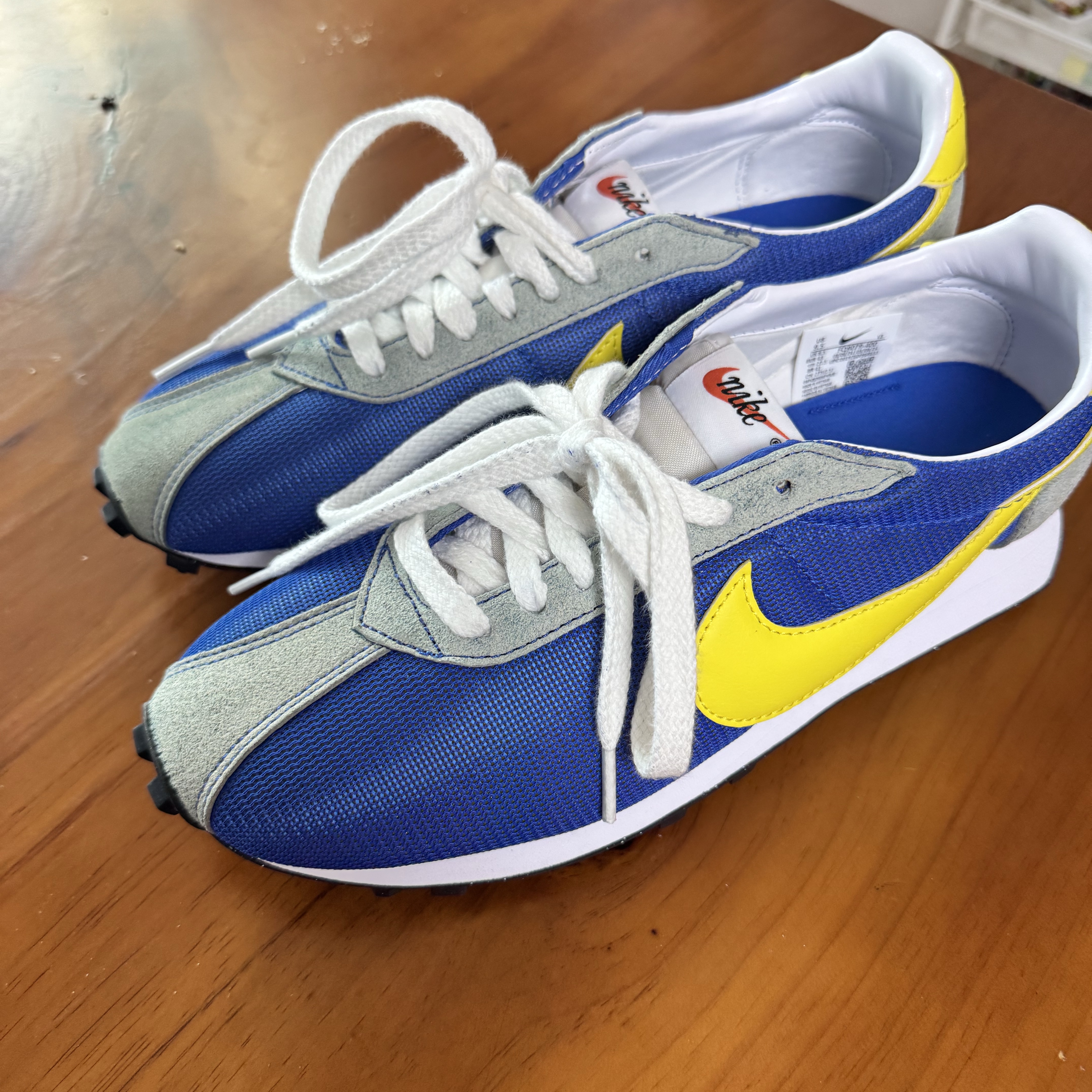 Nike LD-1000 SP Game Royal and Opti Yellow 착용 스타일 - 1