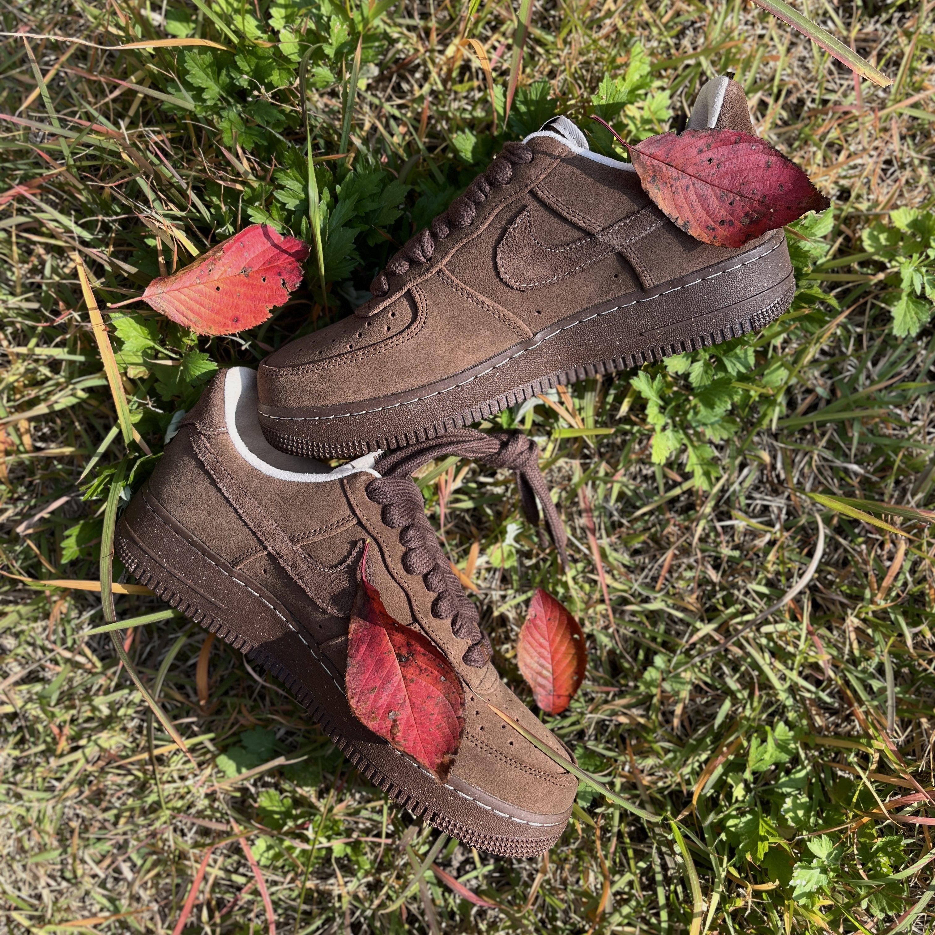 (W) Nike Air Force 1 '07 Cacao Wow 착용 스타일