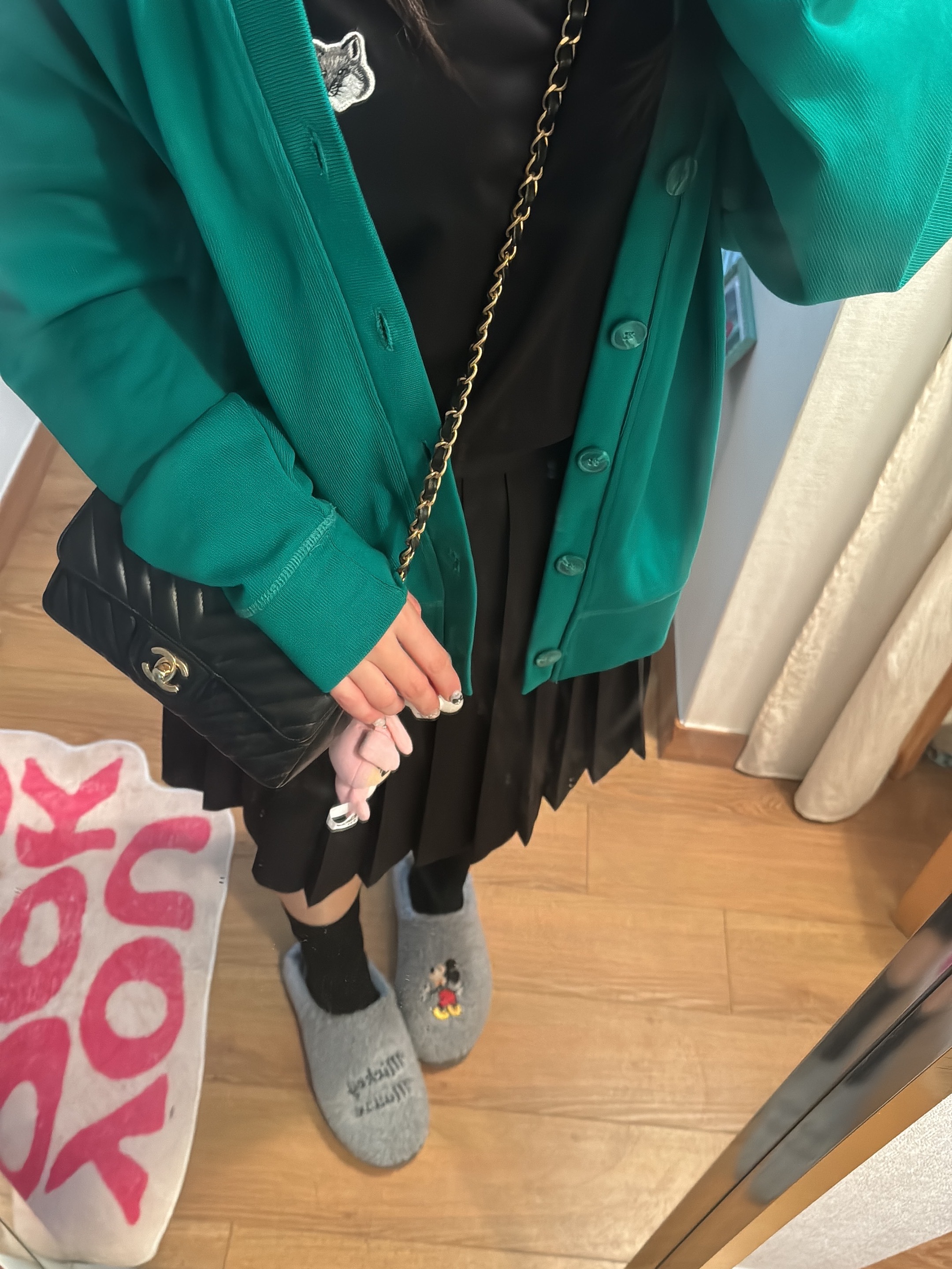 Nike Club Knit Fairway Cardigan Malachite White - Asia, Chanel Mini Flap Bag Lambskin & Gold Black 착용 스타일 - 2