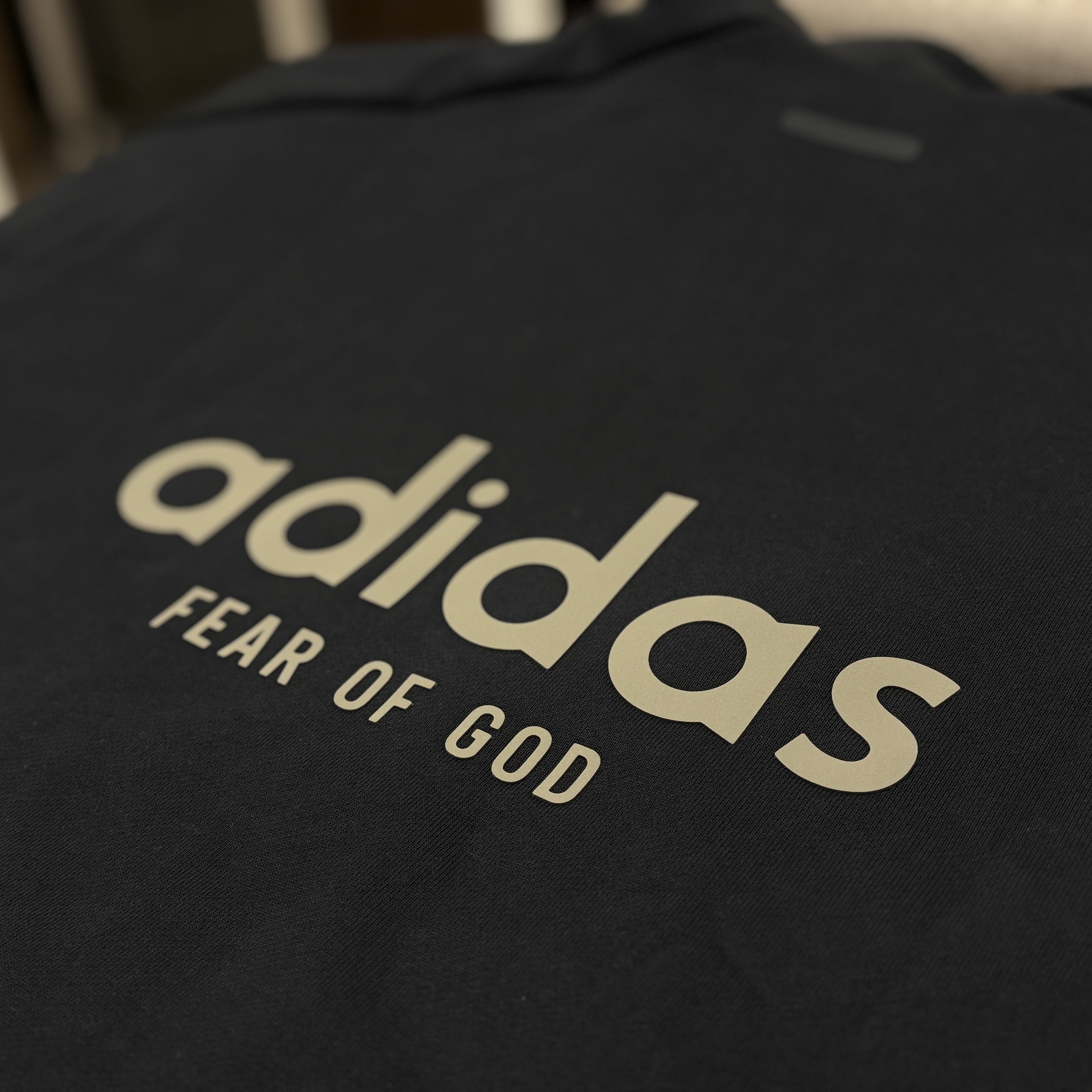 Adidas x Fear Of God Athletics Track Jacket Black - KR Sizing 착용 스타일 - 1