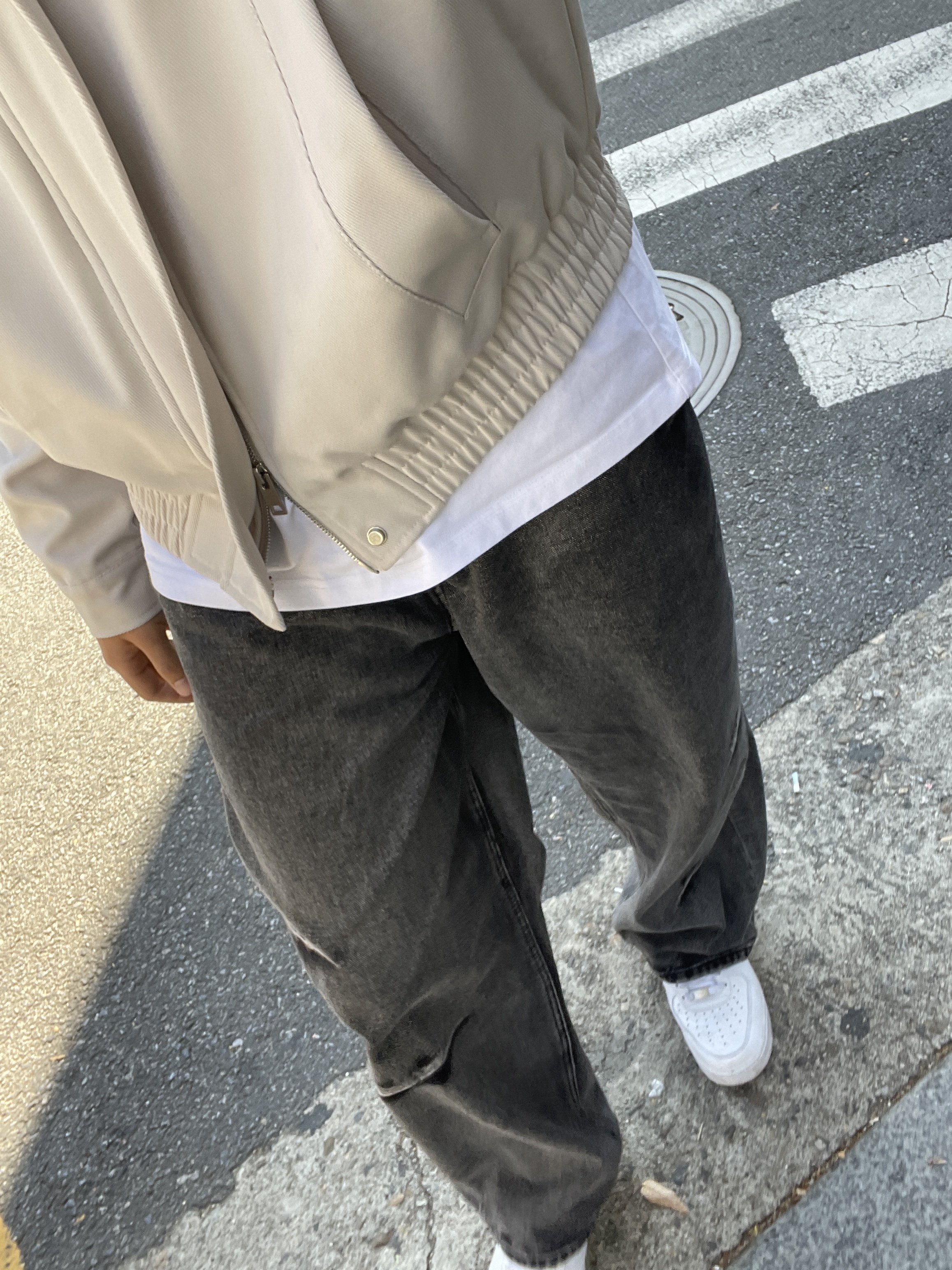 Nike Air Force 1 '07 Low White 착용 스타일