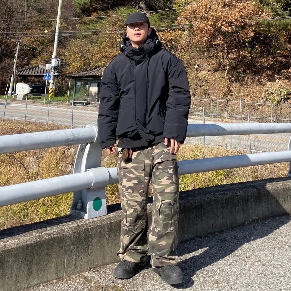 Project G/R Tactical Cargo Pants Camo 착용 스타일