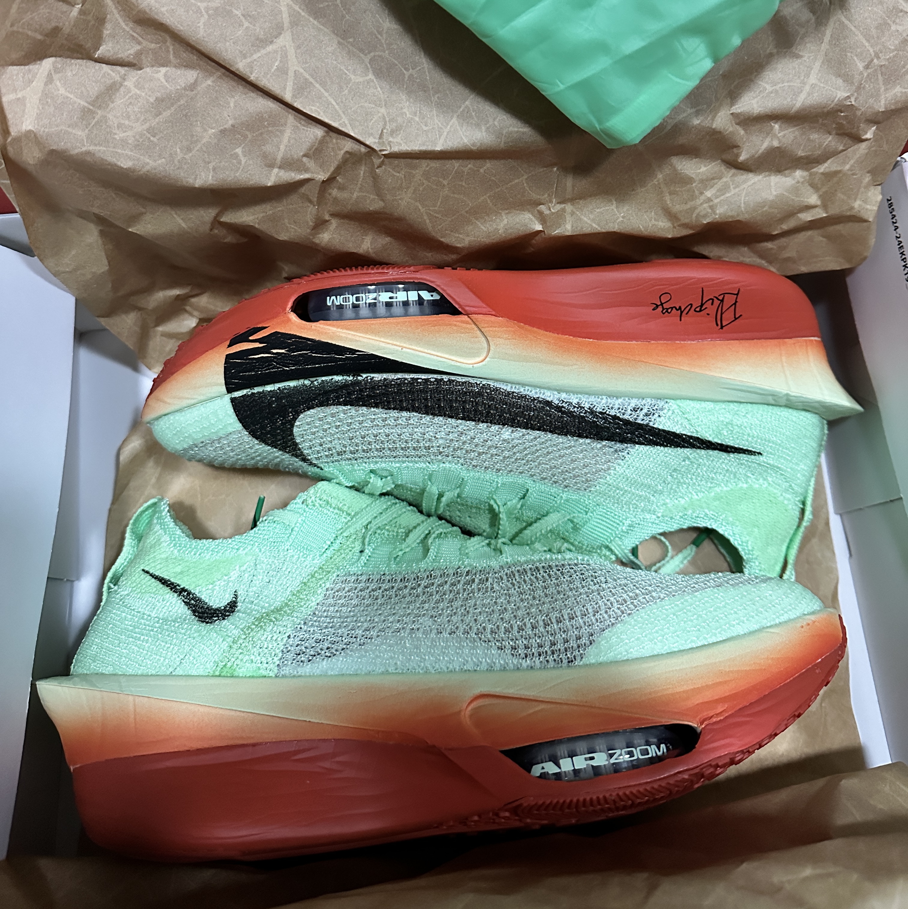 Nike Air Zoom Alphafly Next% 3 Eliud Kipchoge 착용 스타일