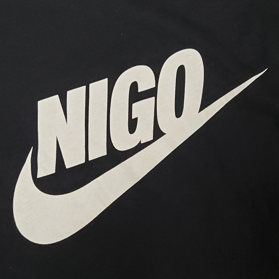 Nike x Nigo T-Shirt Black (FV5943-010) 착용 스타일