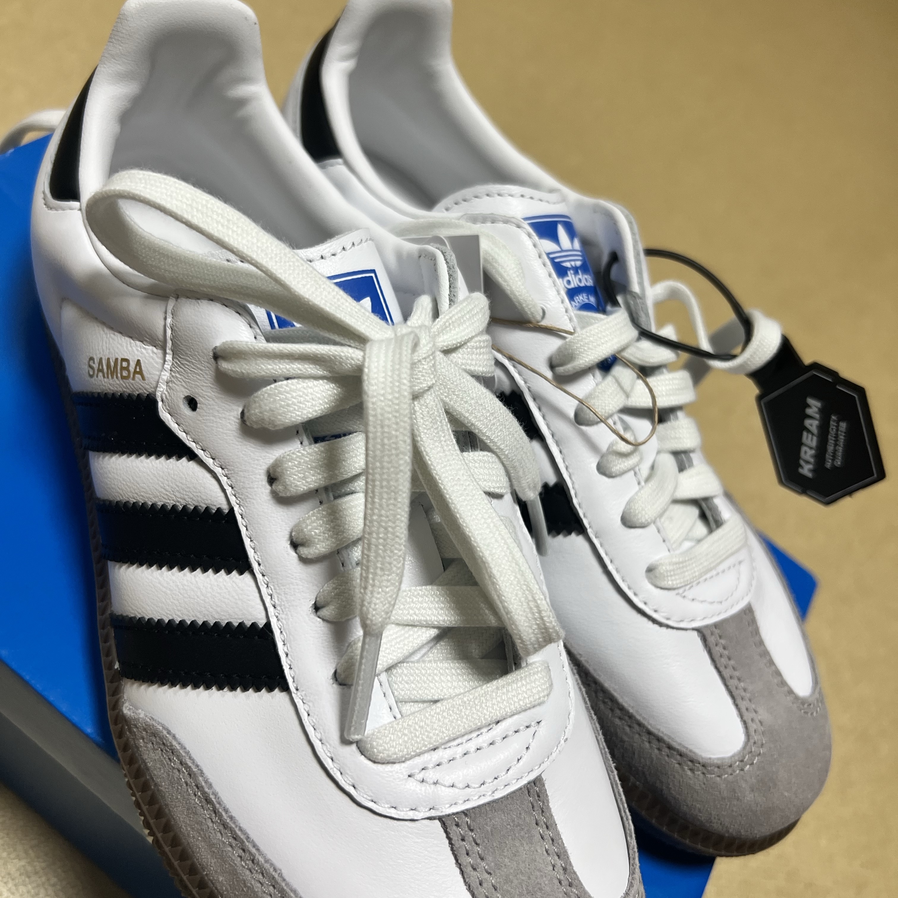 Adidas Samba OG Cloud White 착용 스타일