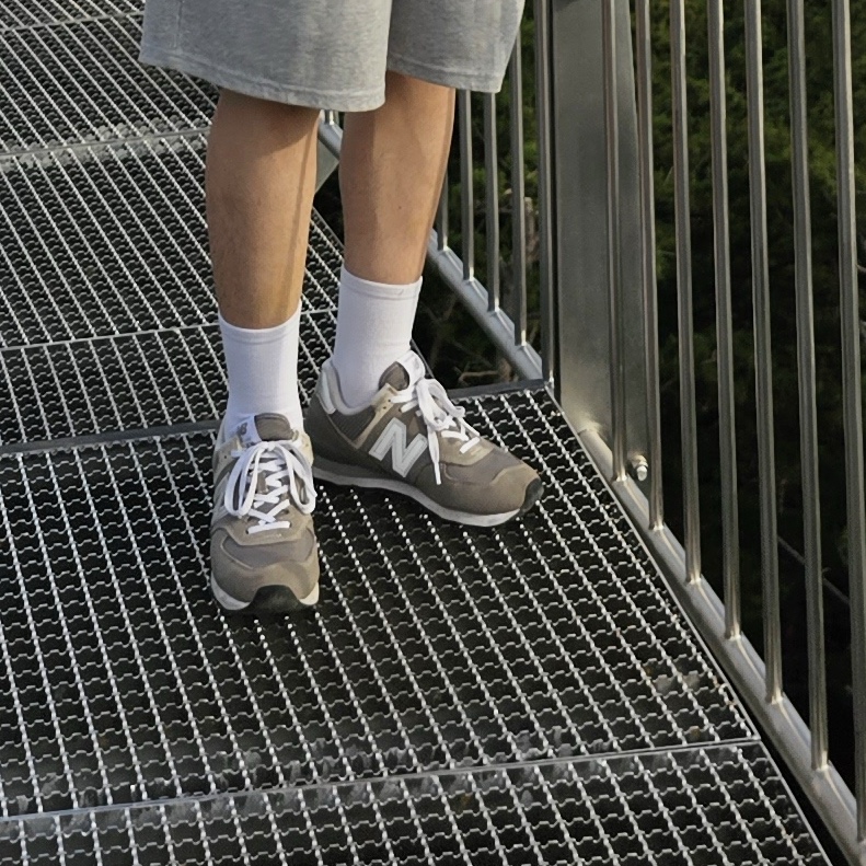 New Balance 574 Worn By Anyone Grey - D Standard 착용 스타일