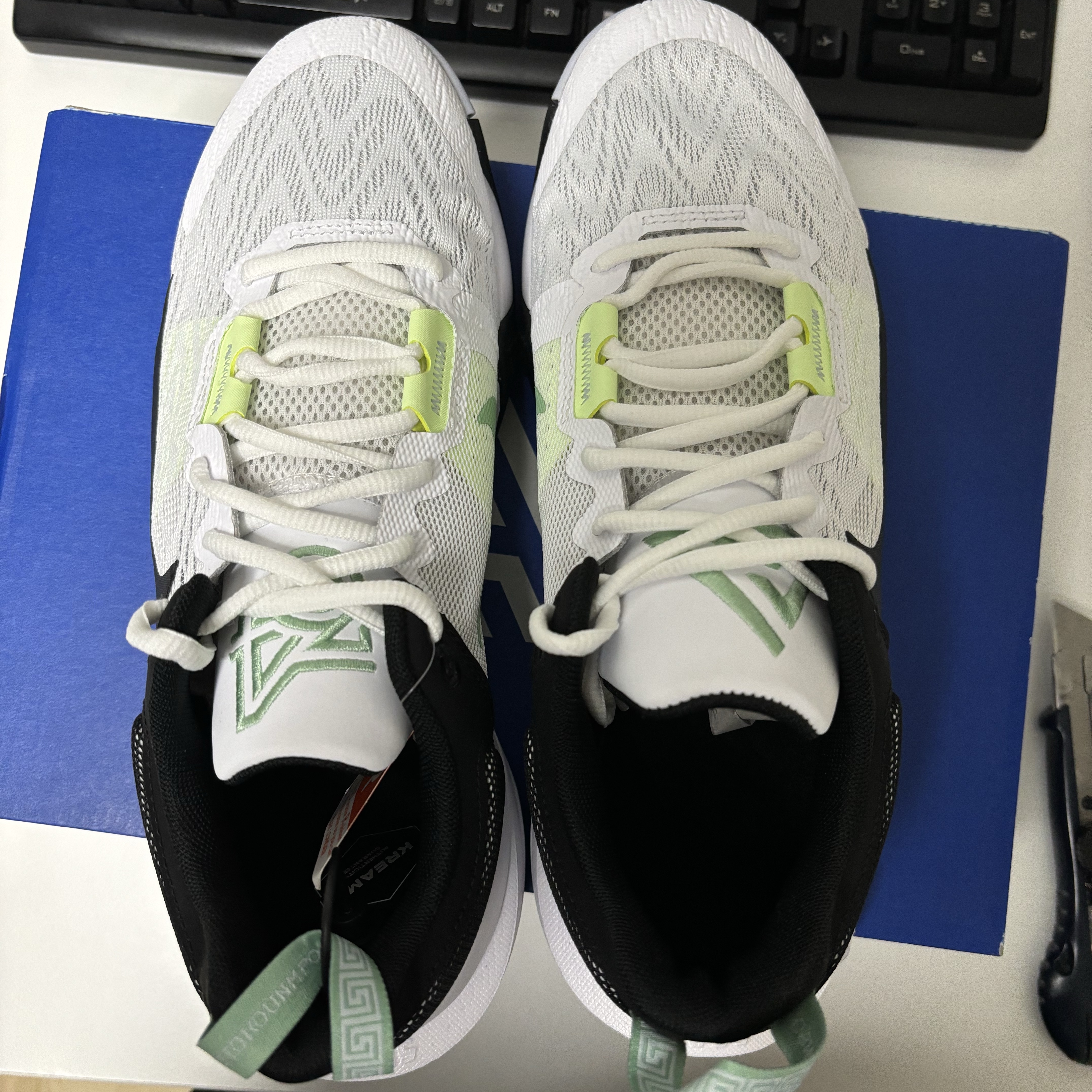 Nike Giannis Immortality 2 EP White Black 착용 스타일 - 3