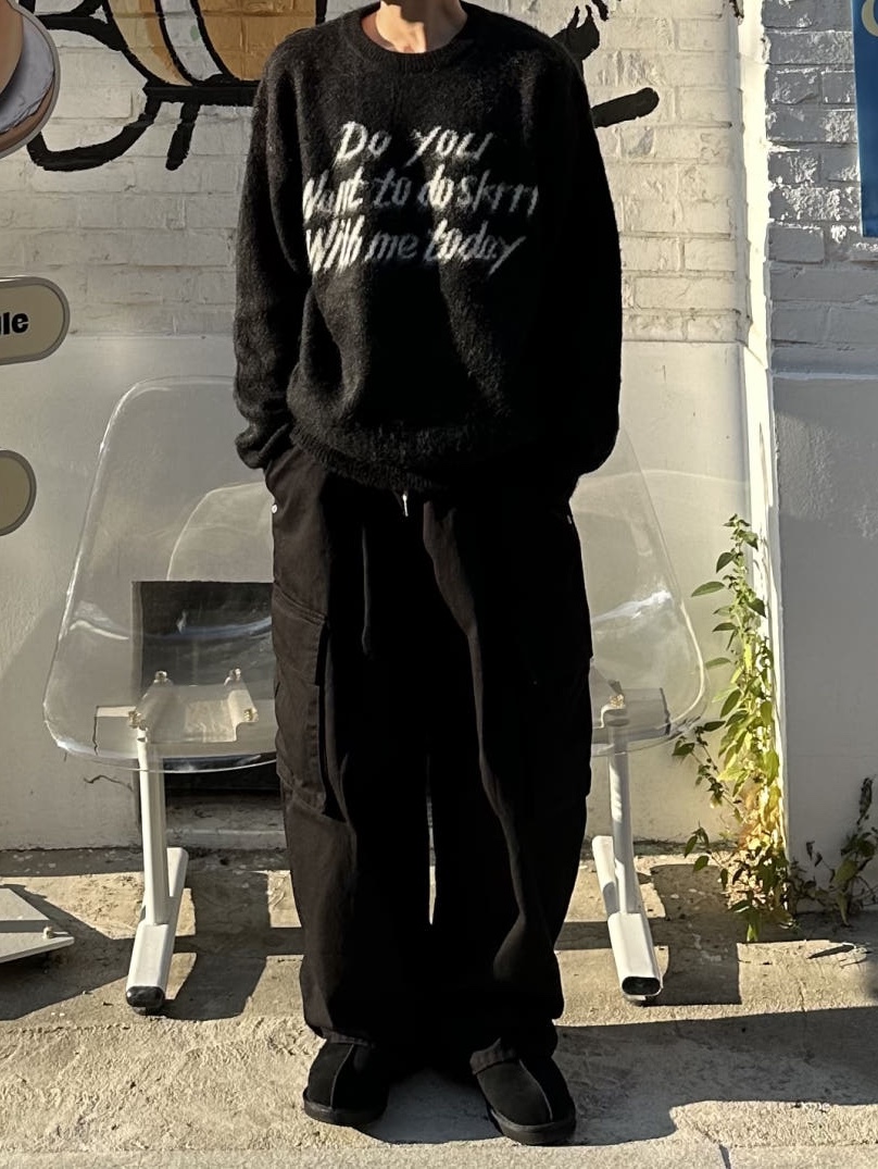 UGG Tasman Black 착용 스타일 - 1