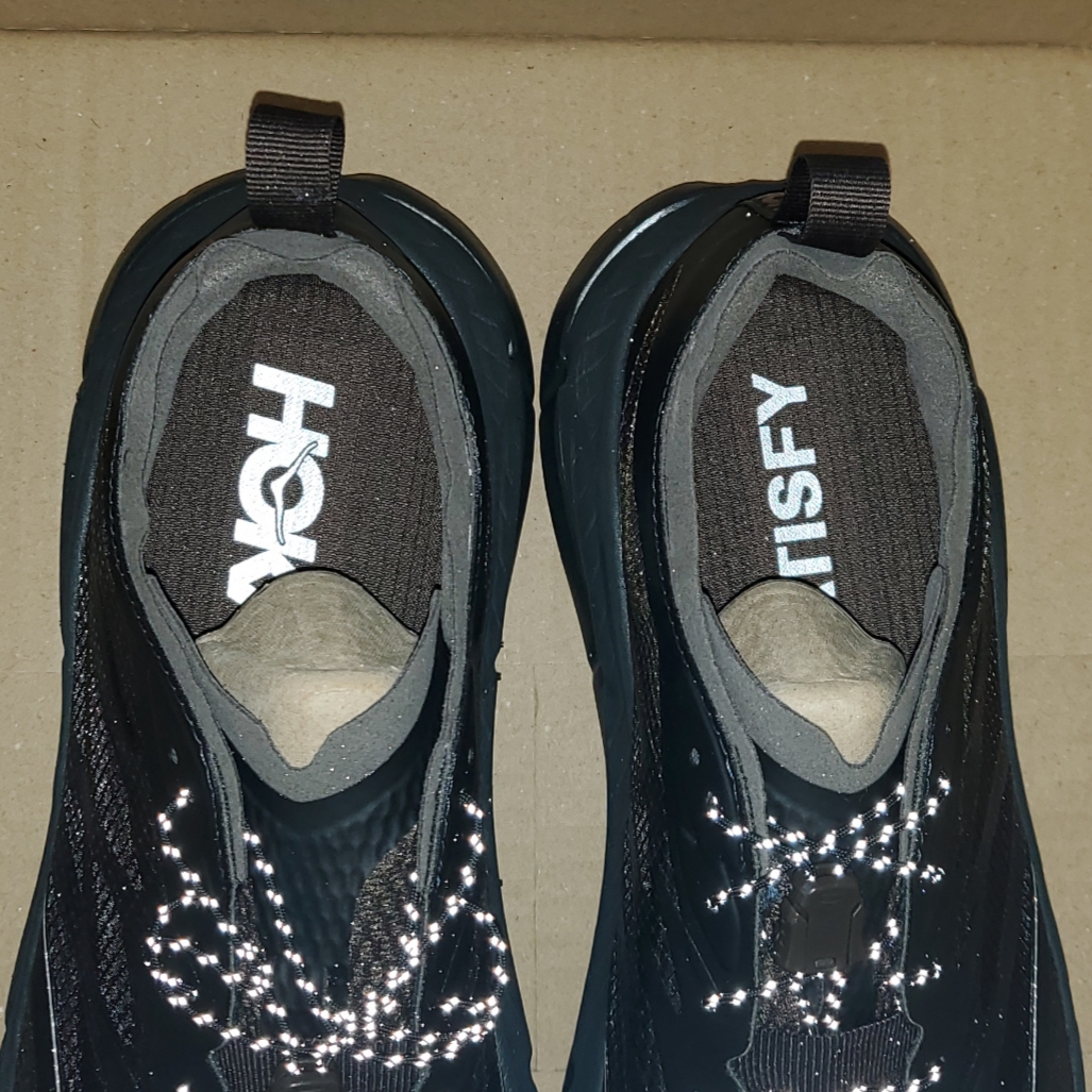 Hoka x Satisfy Mafate Speed 4 Lite Rubber, Hoka x Satisfy Mafate Speed 4 Lite Coffee 착용 스타일