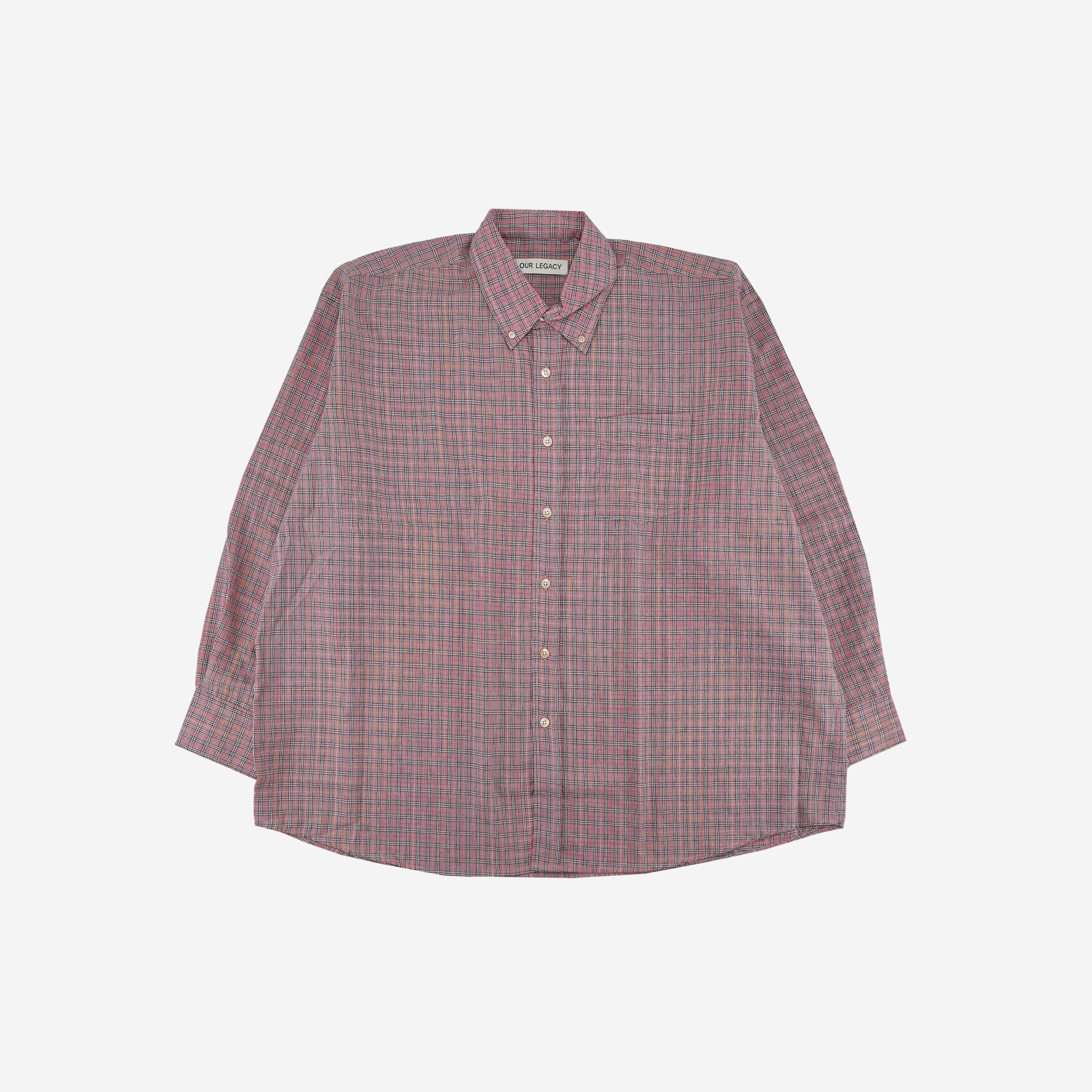 Our Legacy Borrowed BD Shirt Pink Kimble Check