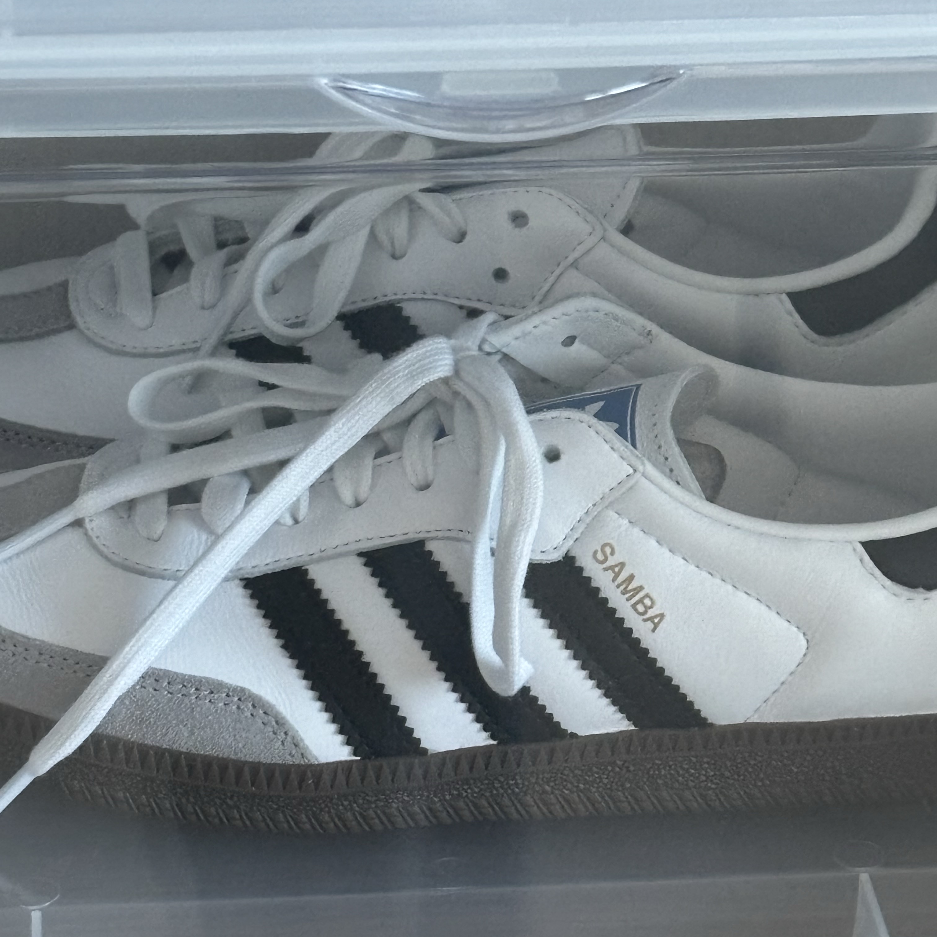 Adidas Samba OG Cloud White 착용 스타일