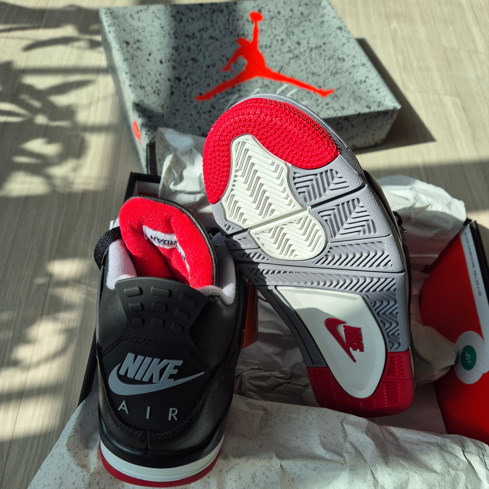Jordan 4 Retro Bred Reimagined 착용 스타일 - 2