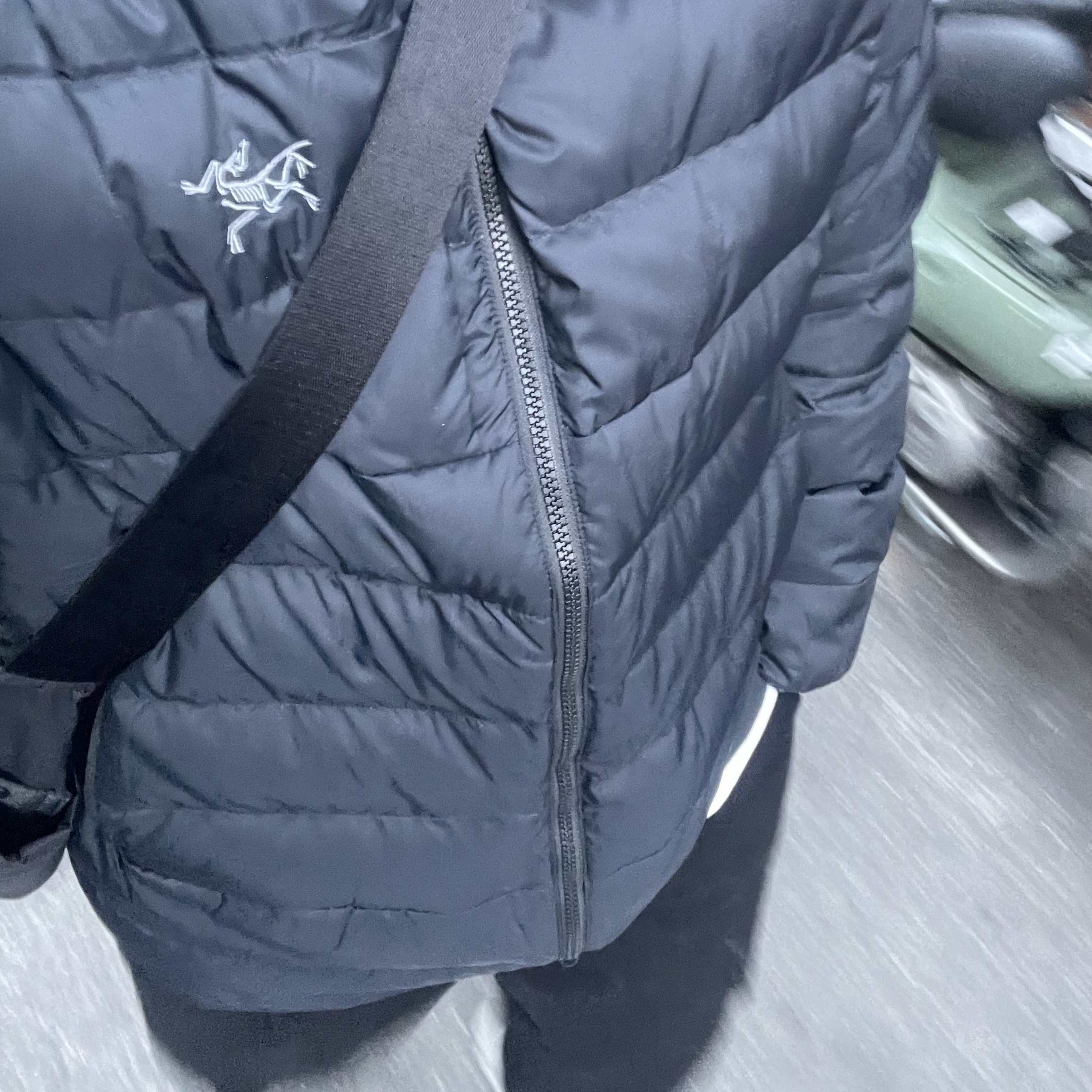 Arc'teryx Thorium Hoody Black 착용 스타일