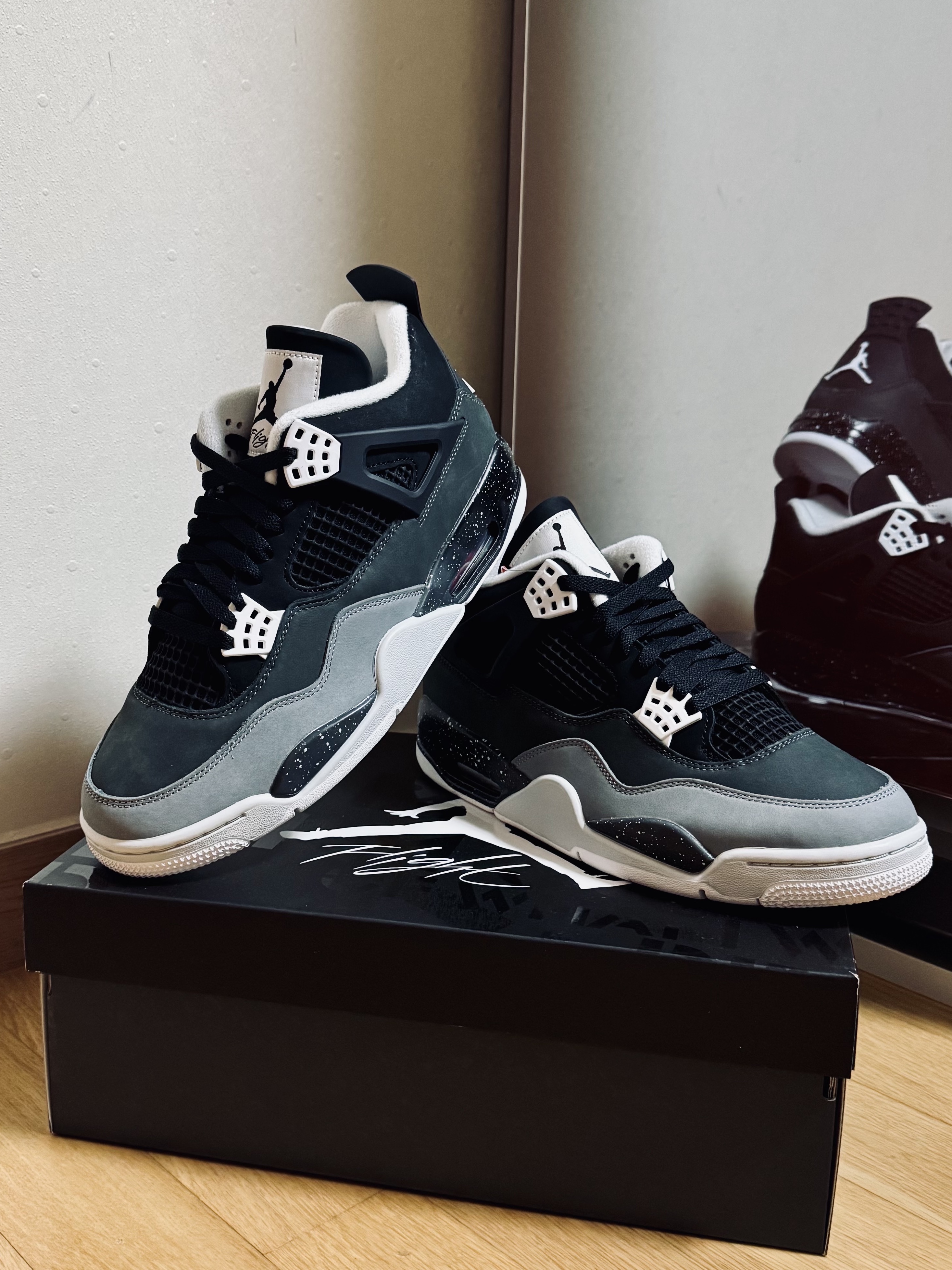 Jordan 4 Retro Fear 2024 착용 스타일