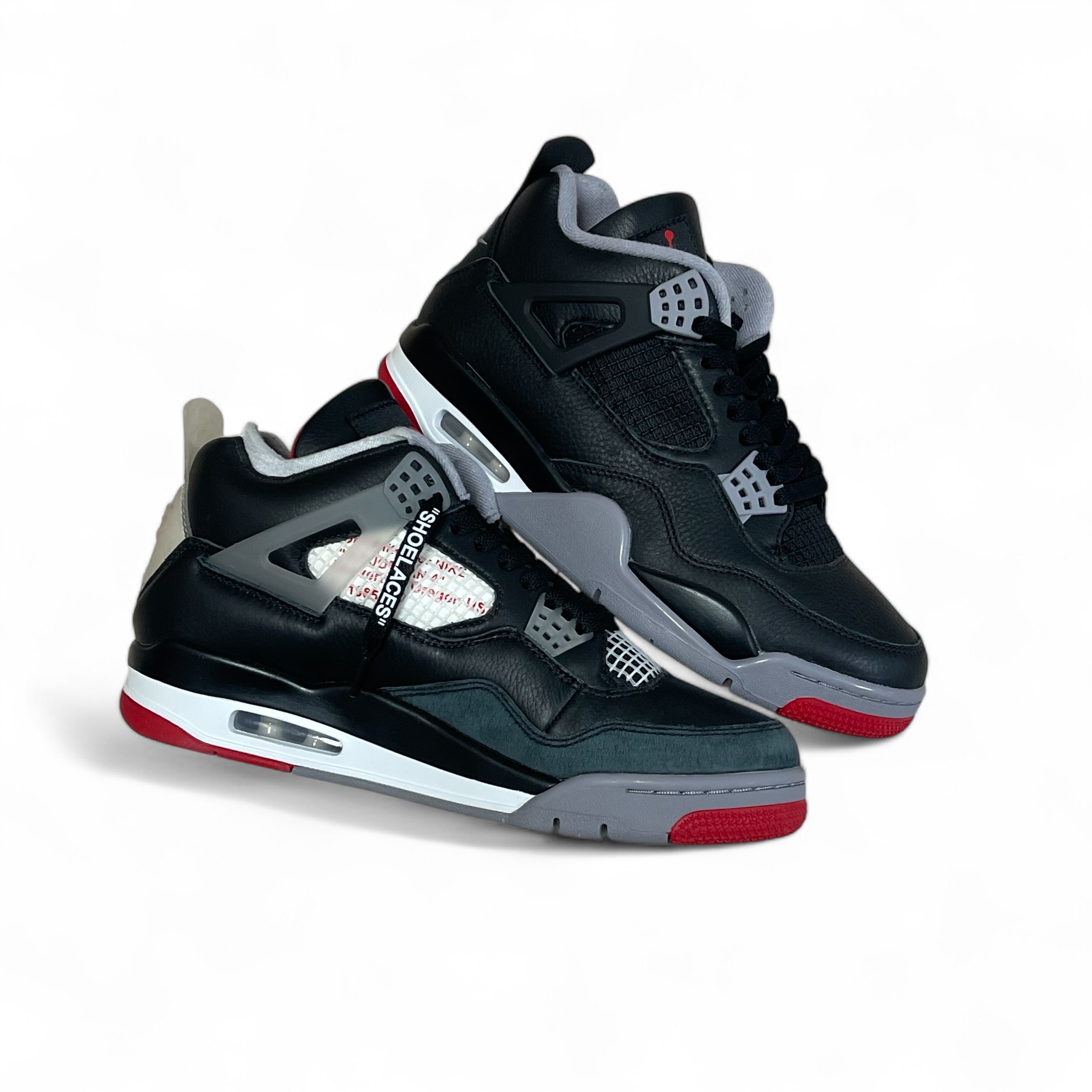 Jordan 4 Retro Bred Reimagined 착용 스타일 - 3