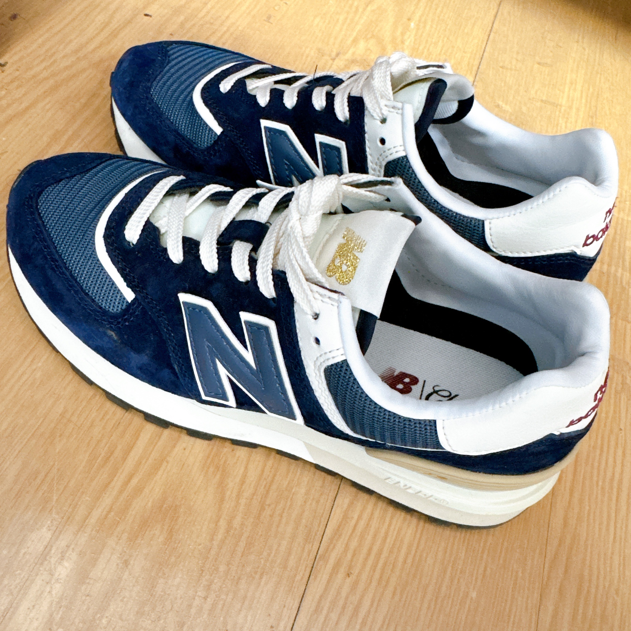 New Balance 574 Legacy Navy 착용 스타일