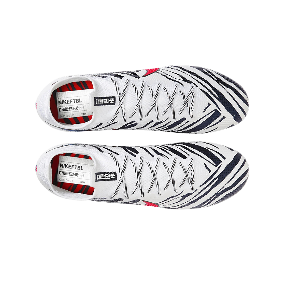 나이키 머큐리얼 슈퍼플라이 7 엘리트 FG 화이트 블랙(Nike Mercurial Superfly 7 Elite FG White Black) - 2