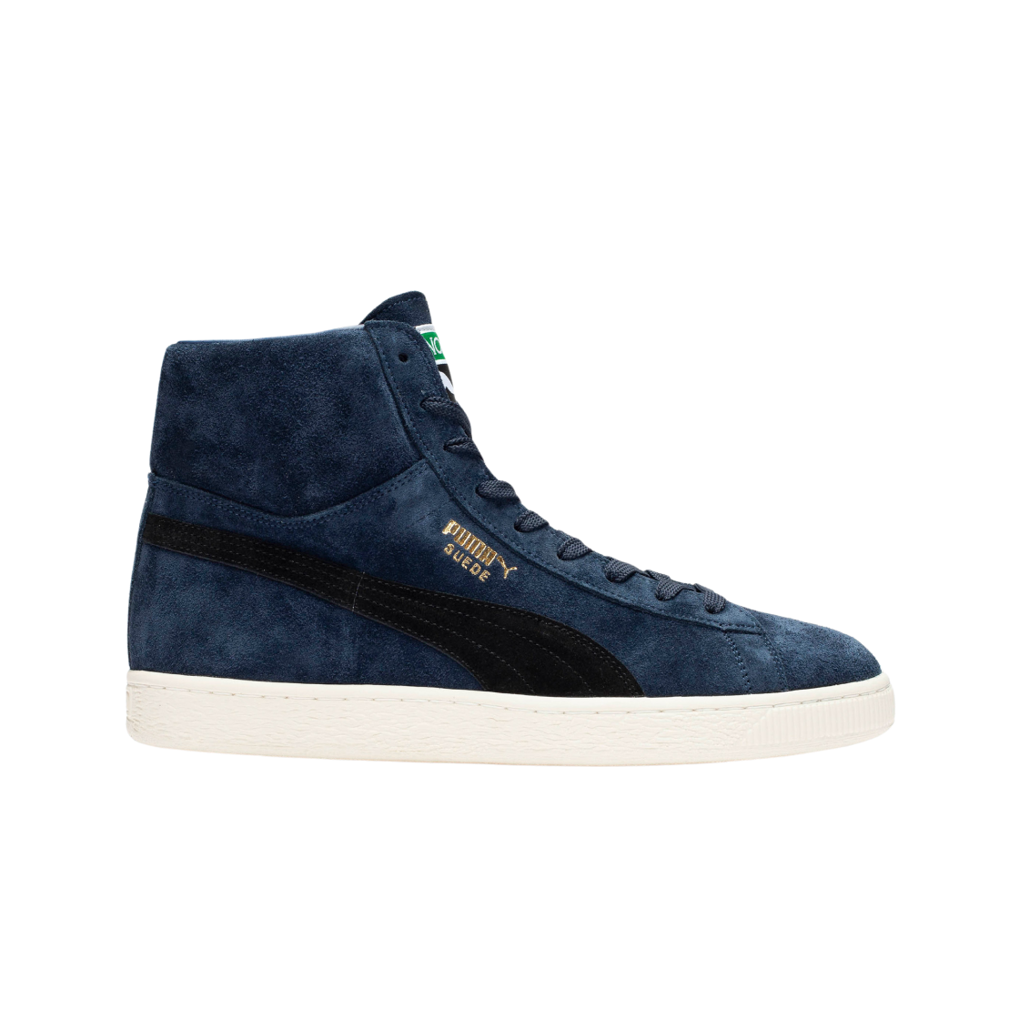 푸마 x 노아 스웨이드 클래식 미드 일렉트로 블루 푸마 블랙(Puma x Noah Suede Classic Mid Elektro Blue Puma Black) - 1