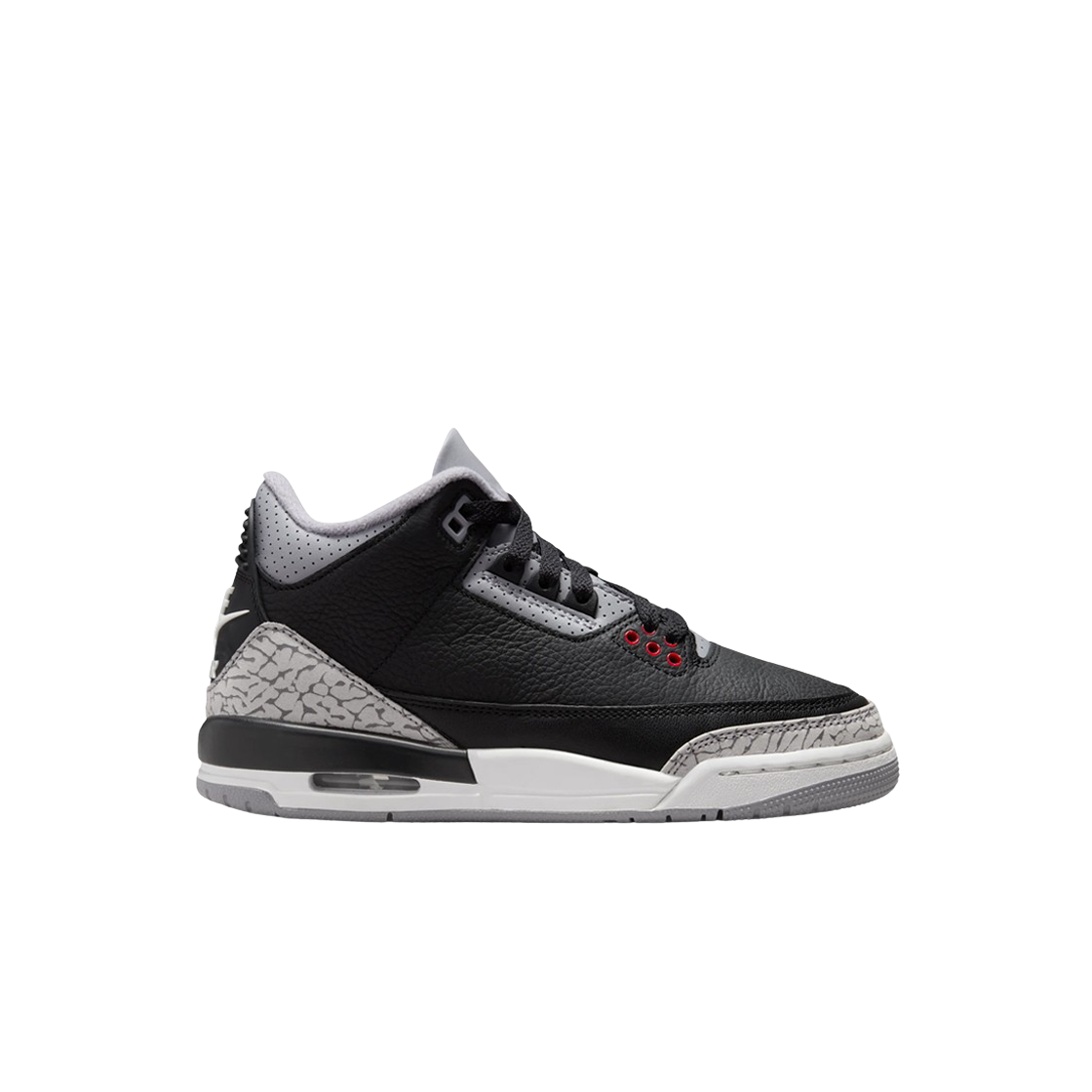 (GS) 조던 3 레트로 블랙 시멘트 2024((GS) Jordan 3 Retro Black Cement 2024)