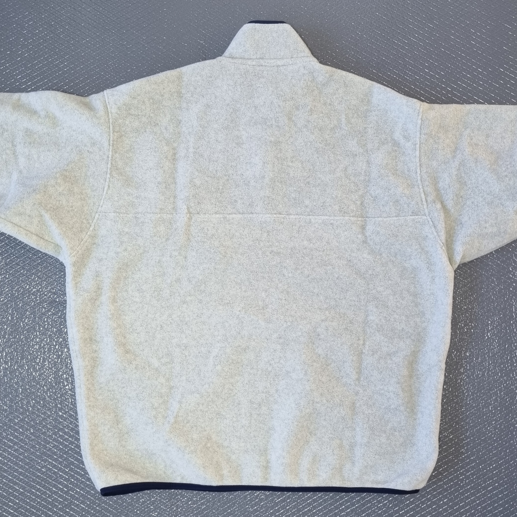 Patagonia Synchilla Snap-T Fleece Pullover Oatmeal Heather 착용 스타일 - 2