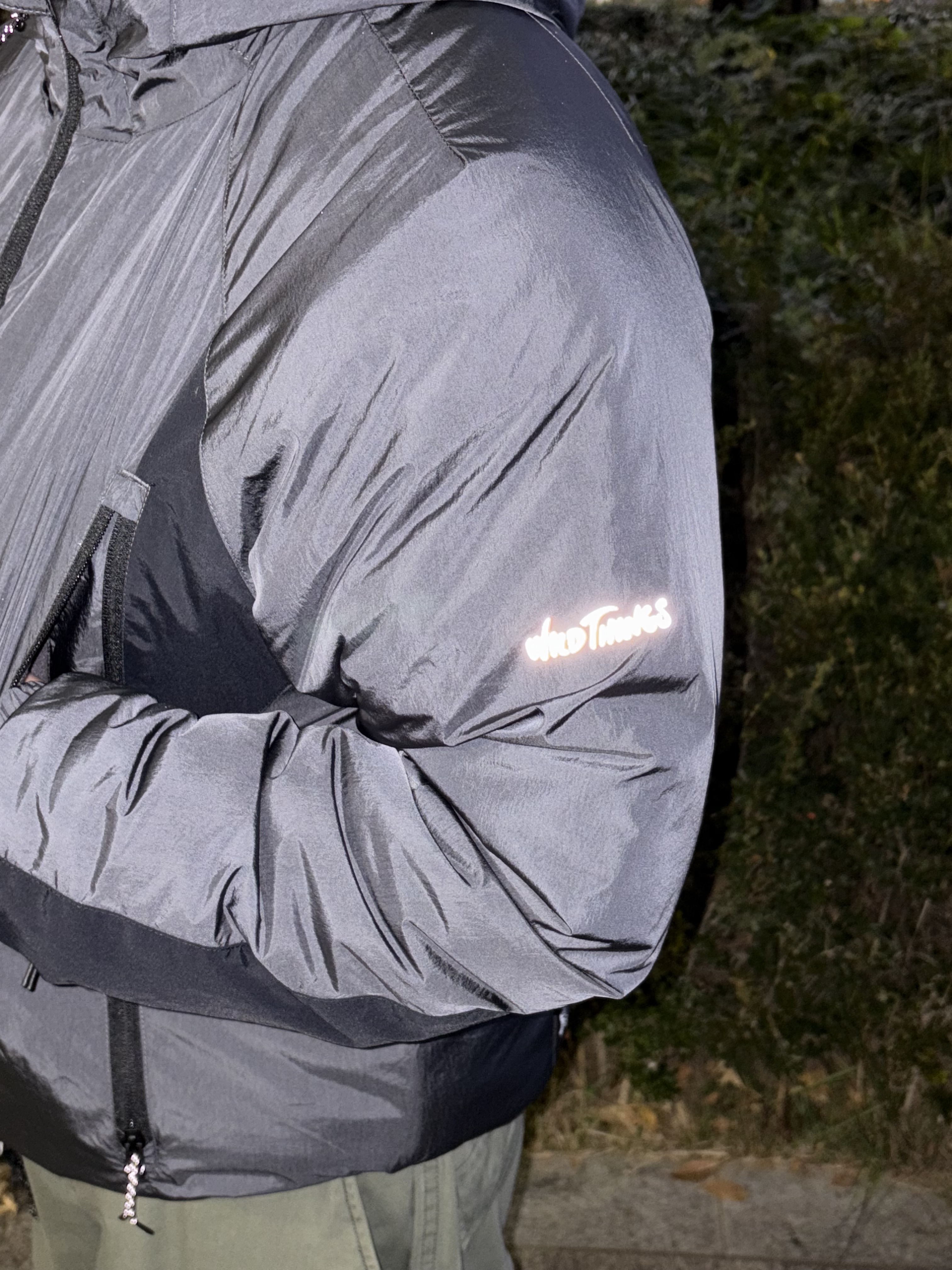 Wildthings Mountain Field Padding Jacket Graphite 착용 스타일 - 6