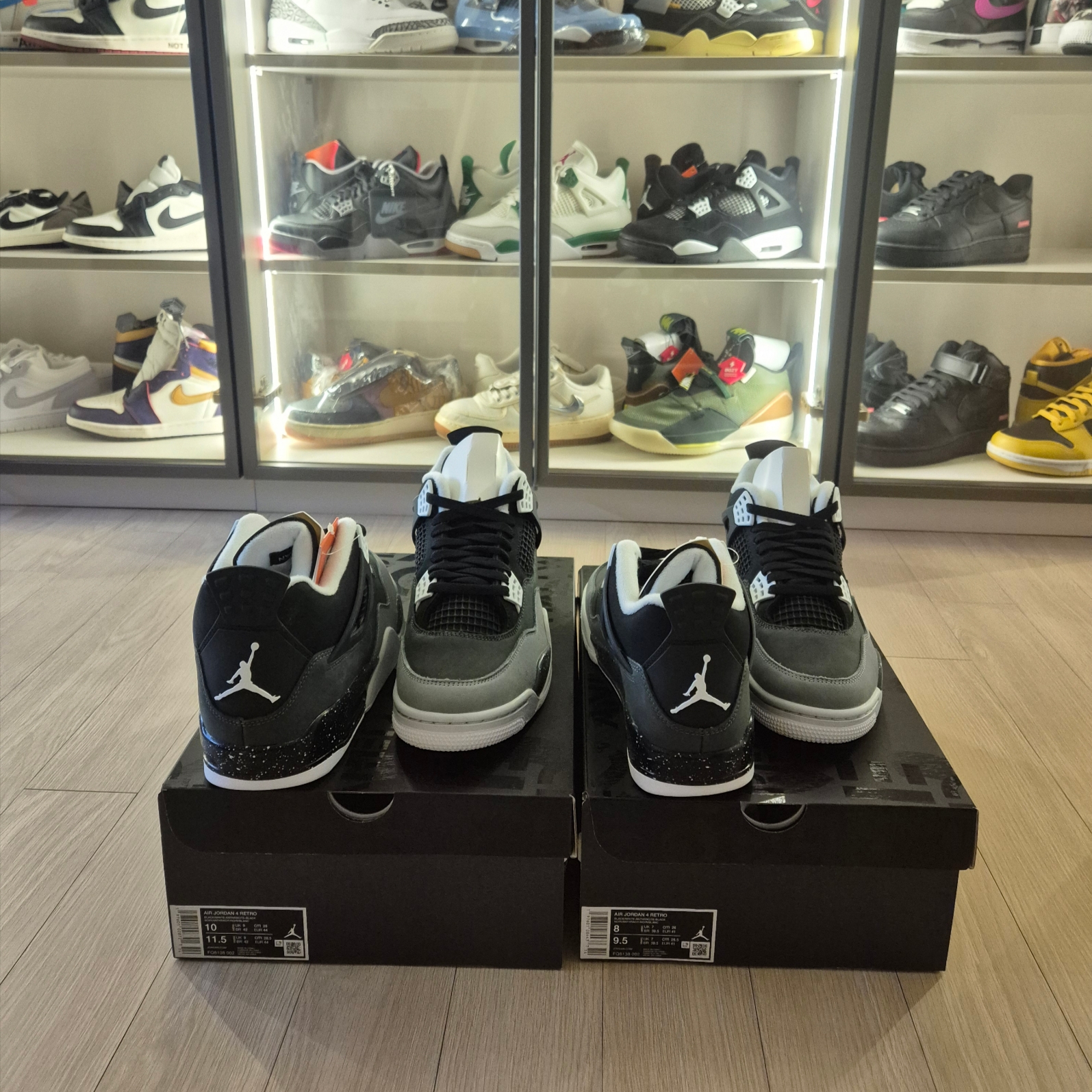 Jordan 4 Retro Fear 2024 착용 스타일 - 4