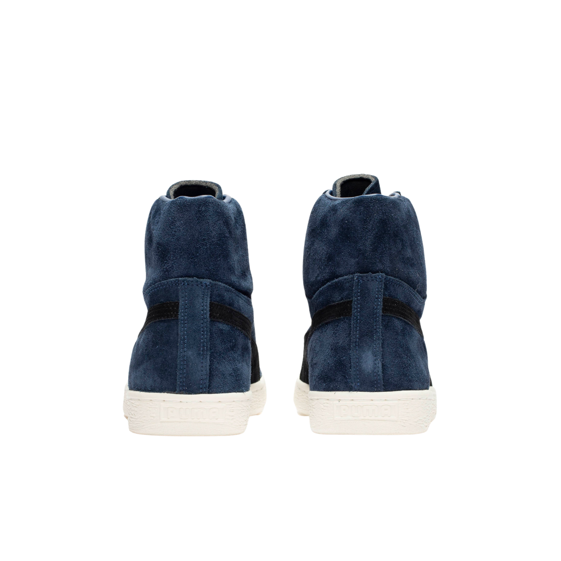 푸마 x 노아 스웨이드 클래식 미드 일렉트로 블루 푸마 블랙(Puma x Noah Suede Classic Mid Elektro Blue Puma Black) - 3