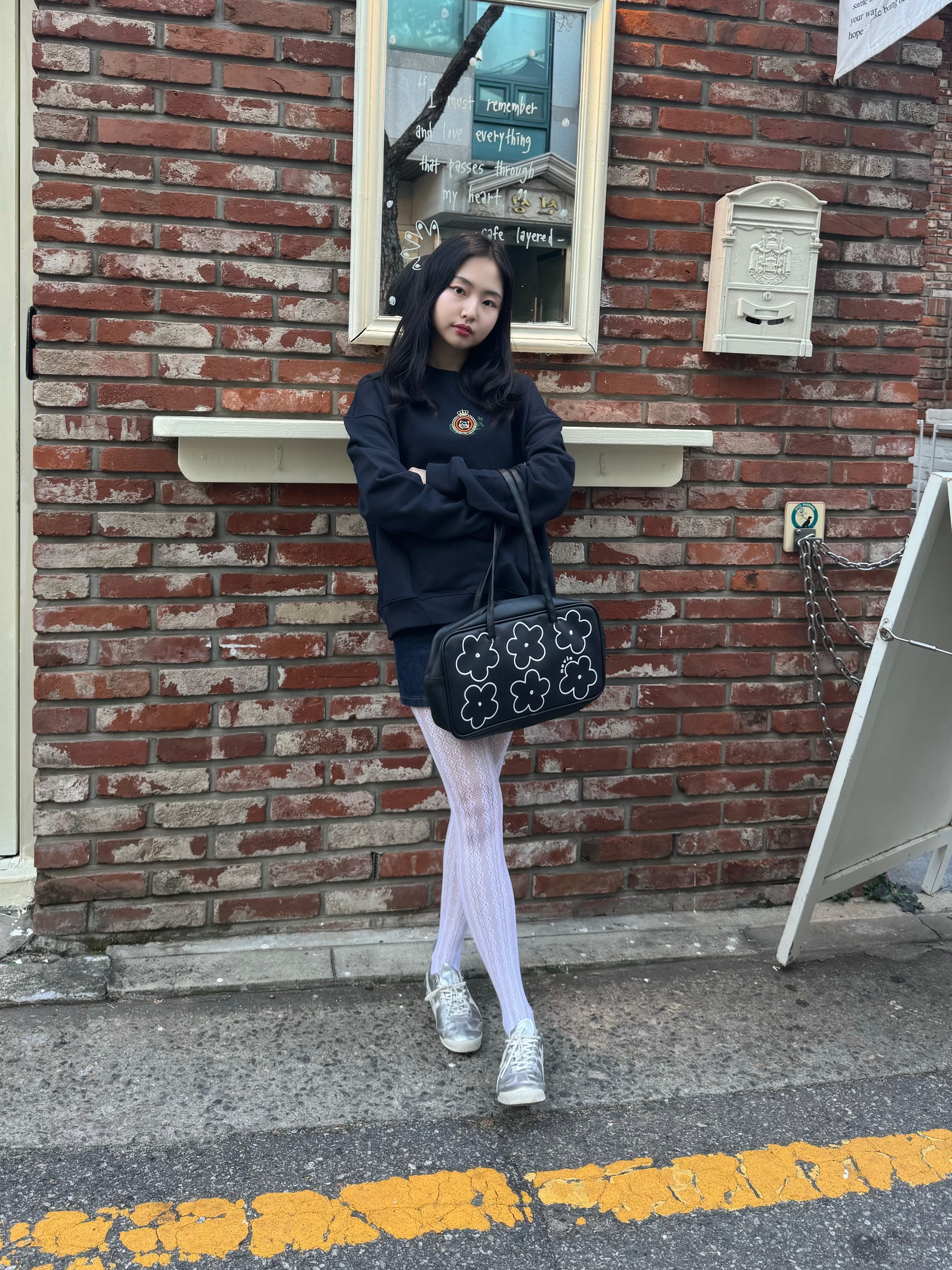 Onitsuka Tiger Mexico 66 Silver Off White 착용 스타일 - 7