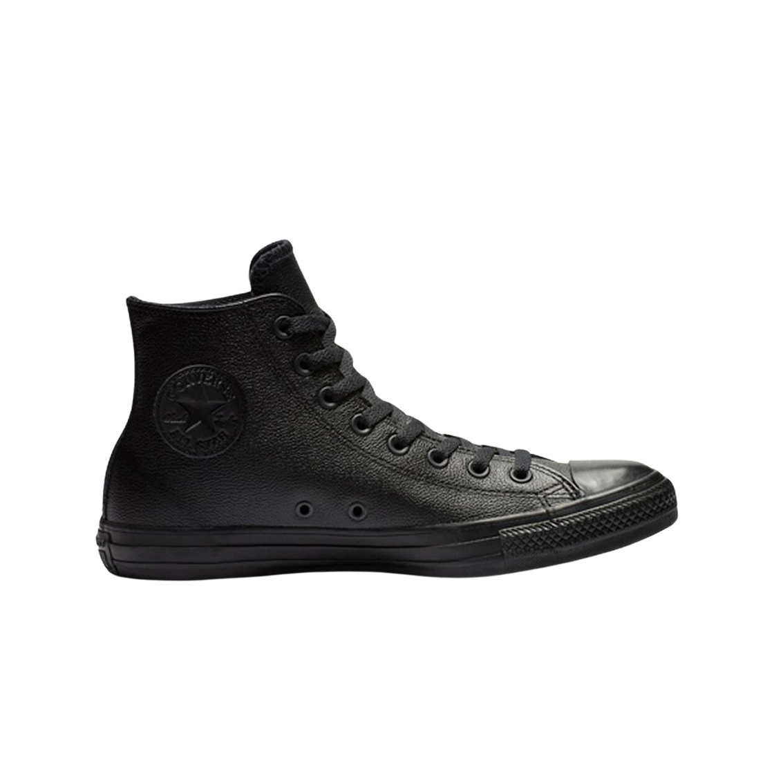 컨버스 척 테일러 올스타 레더 블랙 모노(Converse Chuck Taylor All Star Leather Black Mono)