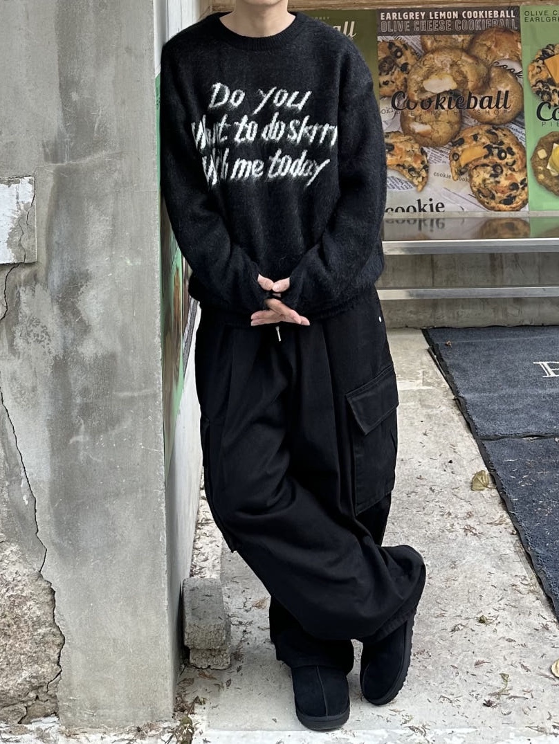UGG Tasman Black 착용 스타일 - 3