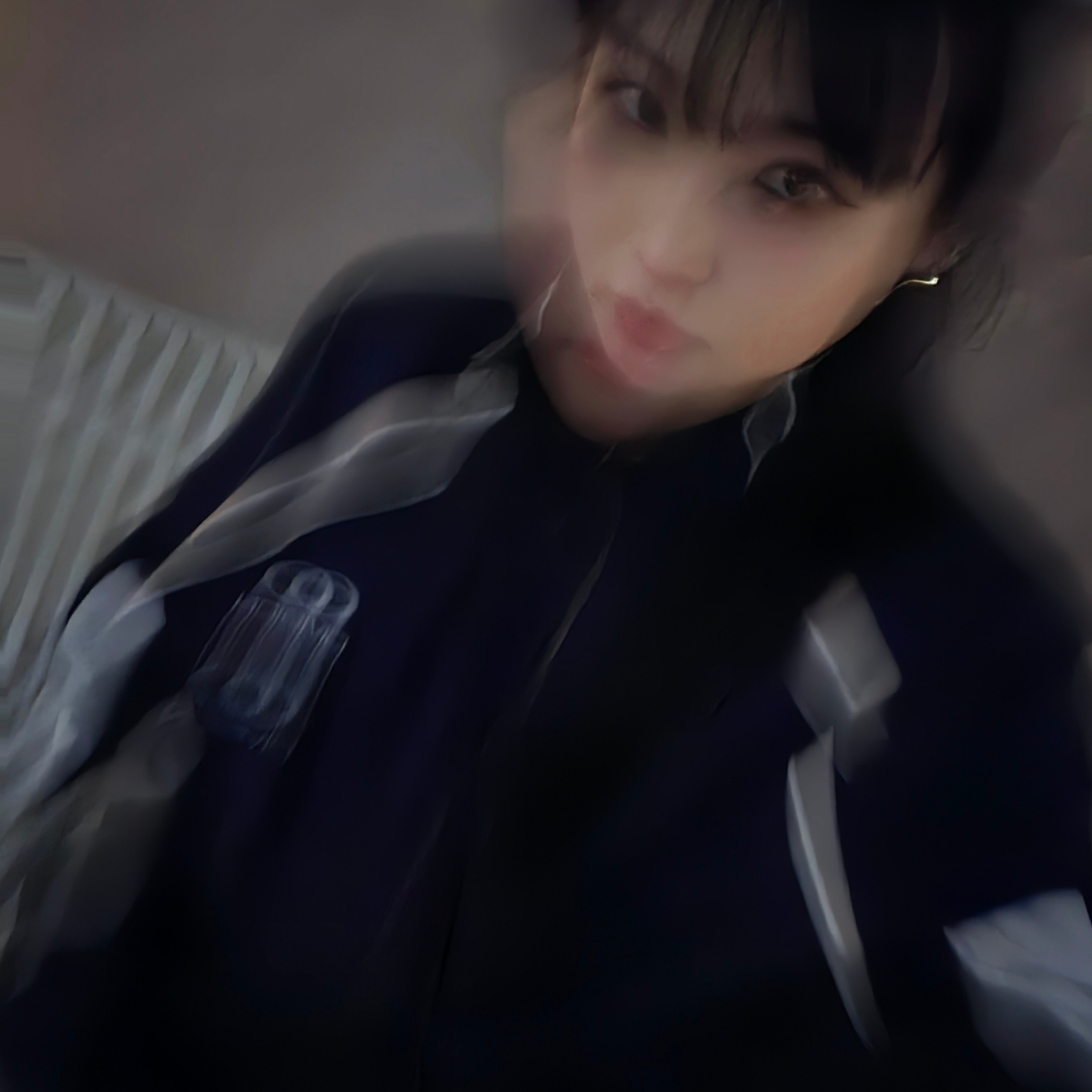 [KREAM 단독] Civision by CSC Hybrid Shell Track Jacket Navy 착용 스타일