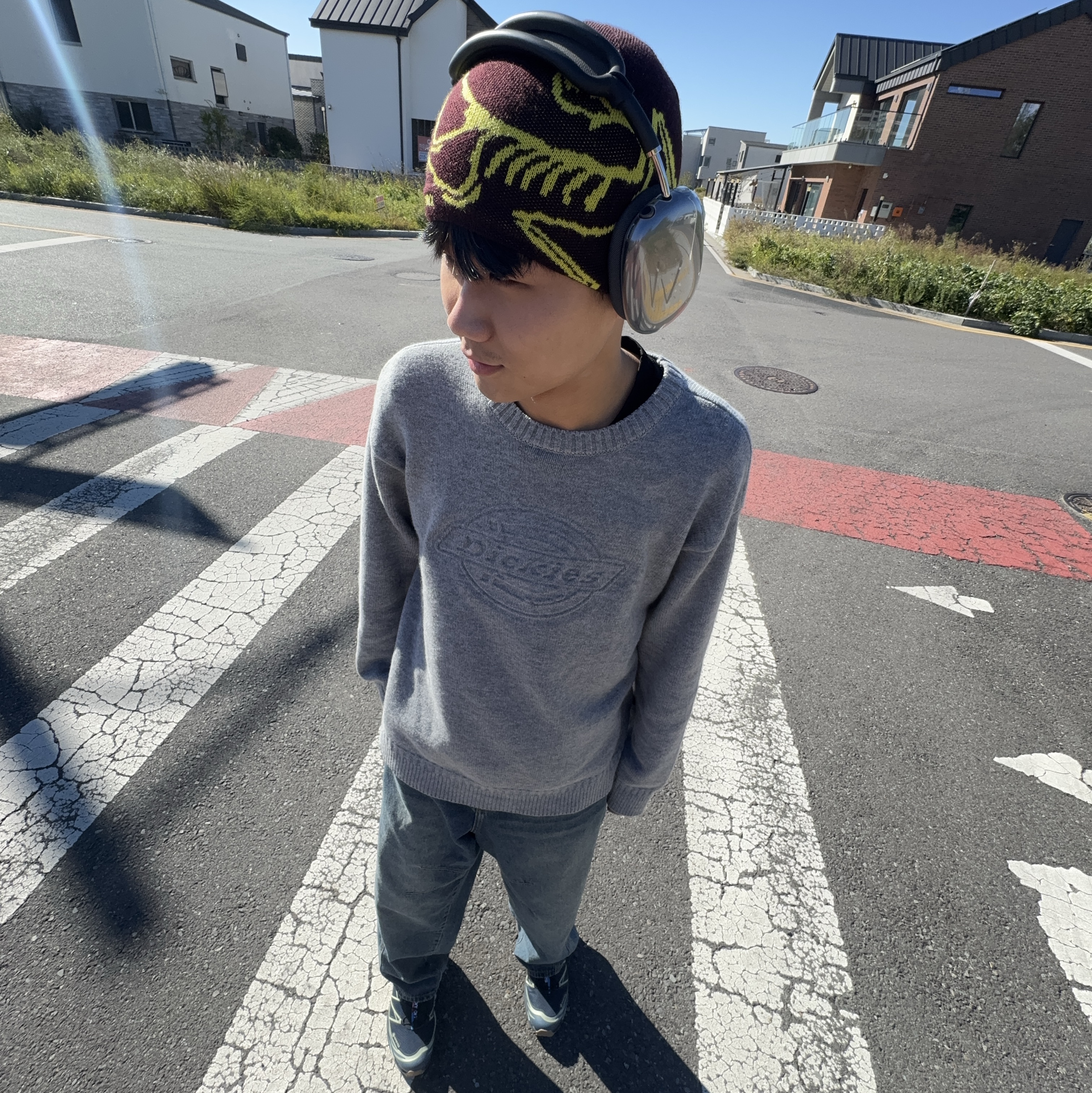 Arc'teryx Bird Head Toque Phantasm Euphoria, Salomon XT-6 GTX Carbon Bering Sea 착용 스타일 - 2