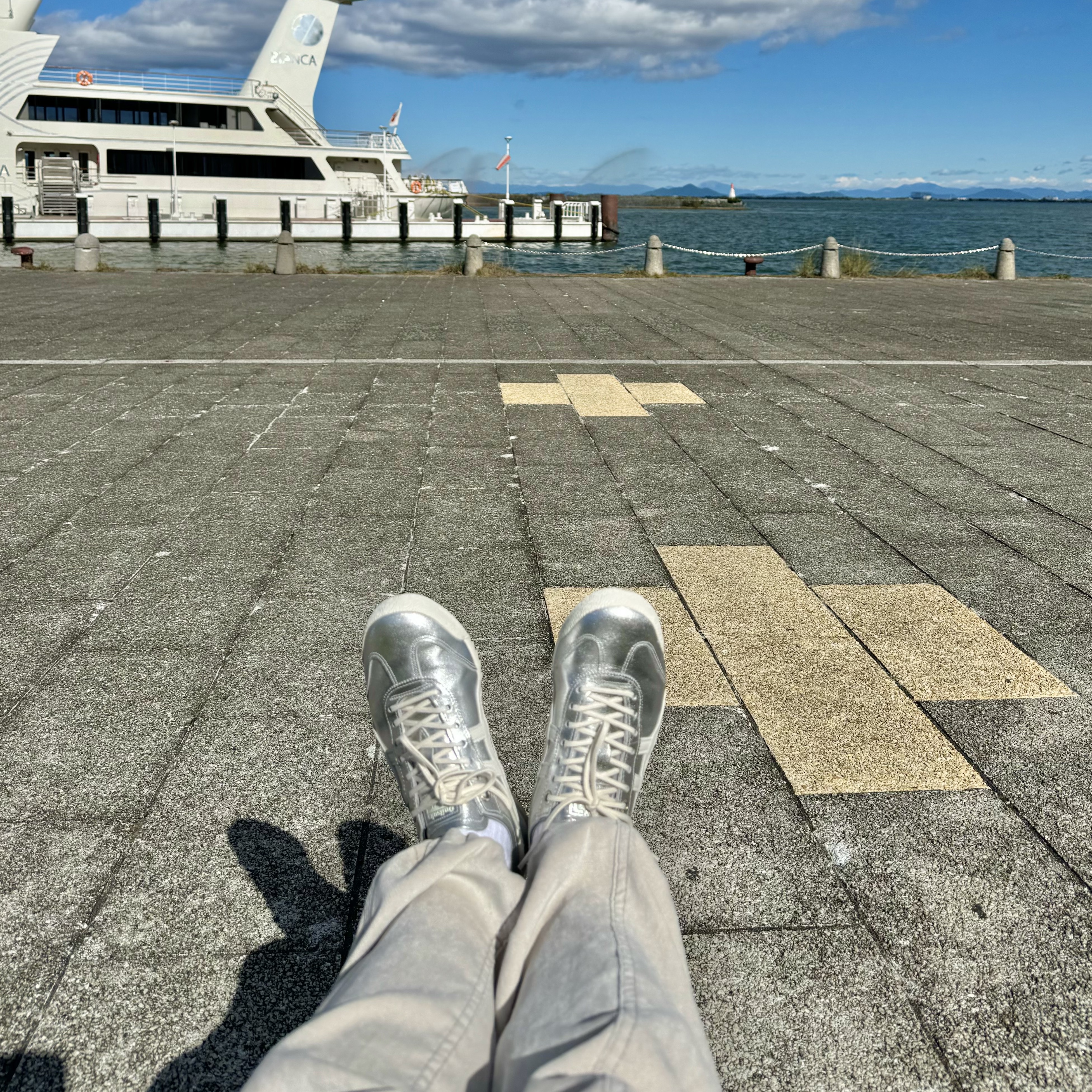 Onitsuka Tiger Mexico 66 SD Pure Silver 착용 스타일 - 5