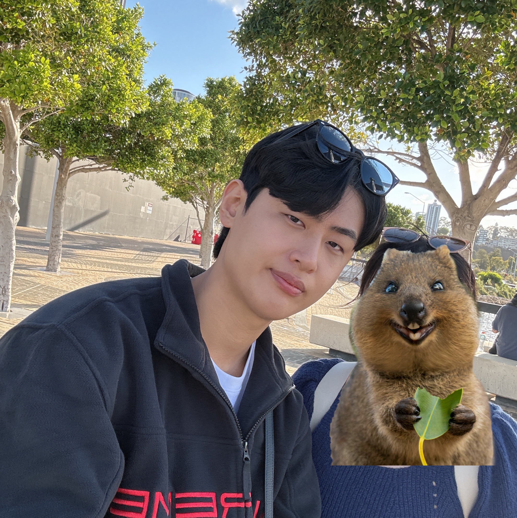 Supreme Polartec Zip Jacket Black - 23FW, Nike x Supreme Air Force 1 Low Black 착용 스타일 - 2