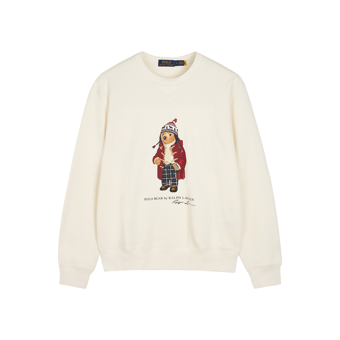 [30%적립] 폴로 랄프 로렌 폴로 베어 플리스 스웨트셔츠 크림 - 24FW([30%적립] Polo Ralph Lauren Polo Bear Fleece Sweatshirt Cream - 24FW)