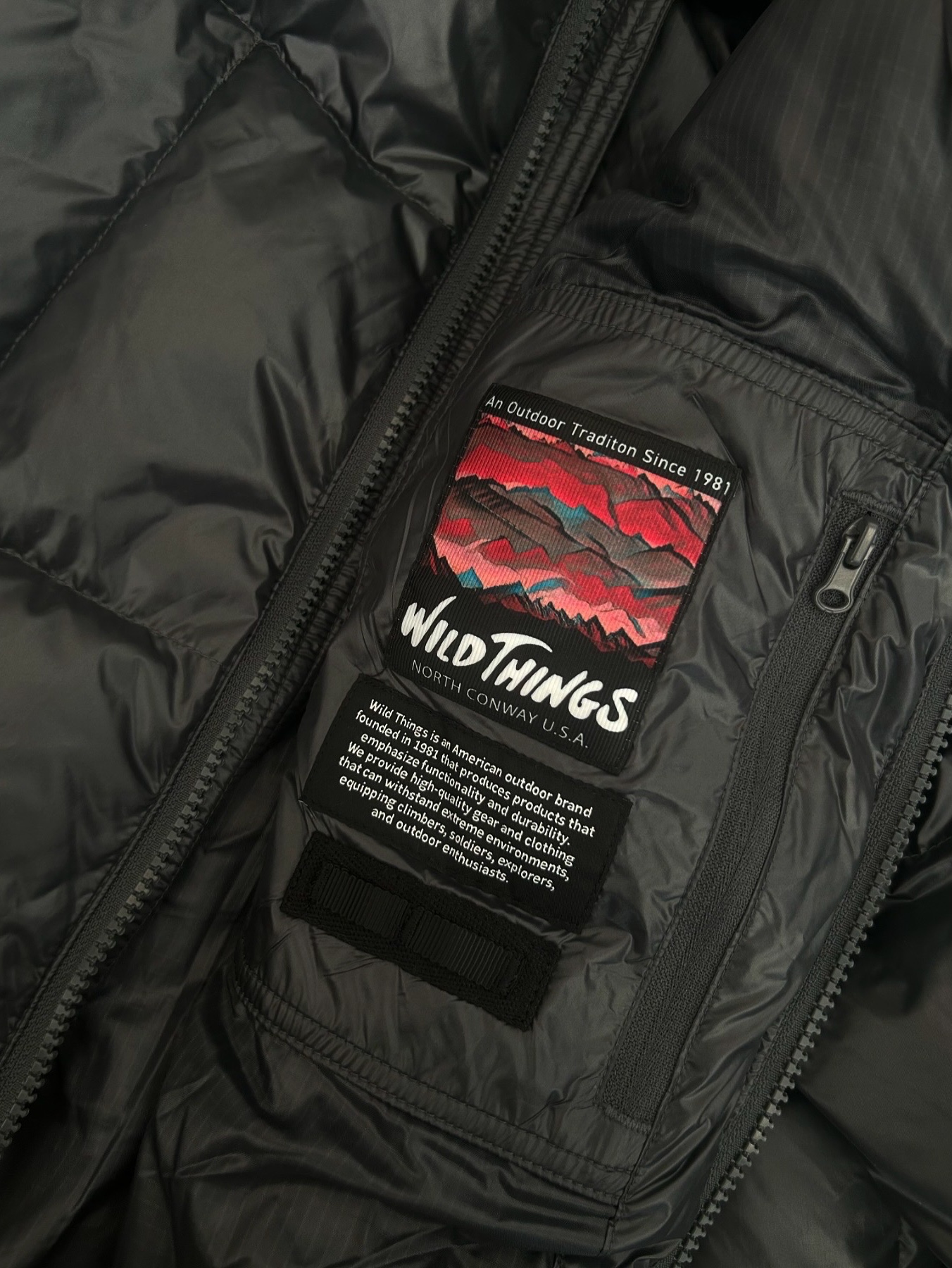 Wildthings Mountain Field Down Puffer Graphite 착용 스타일 - 6
