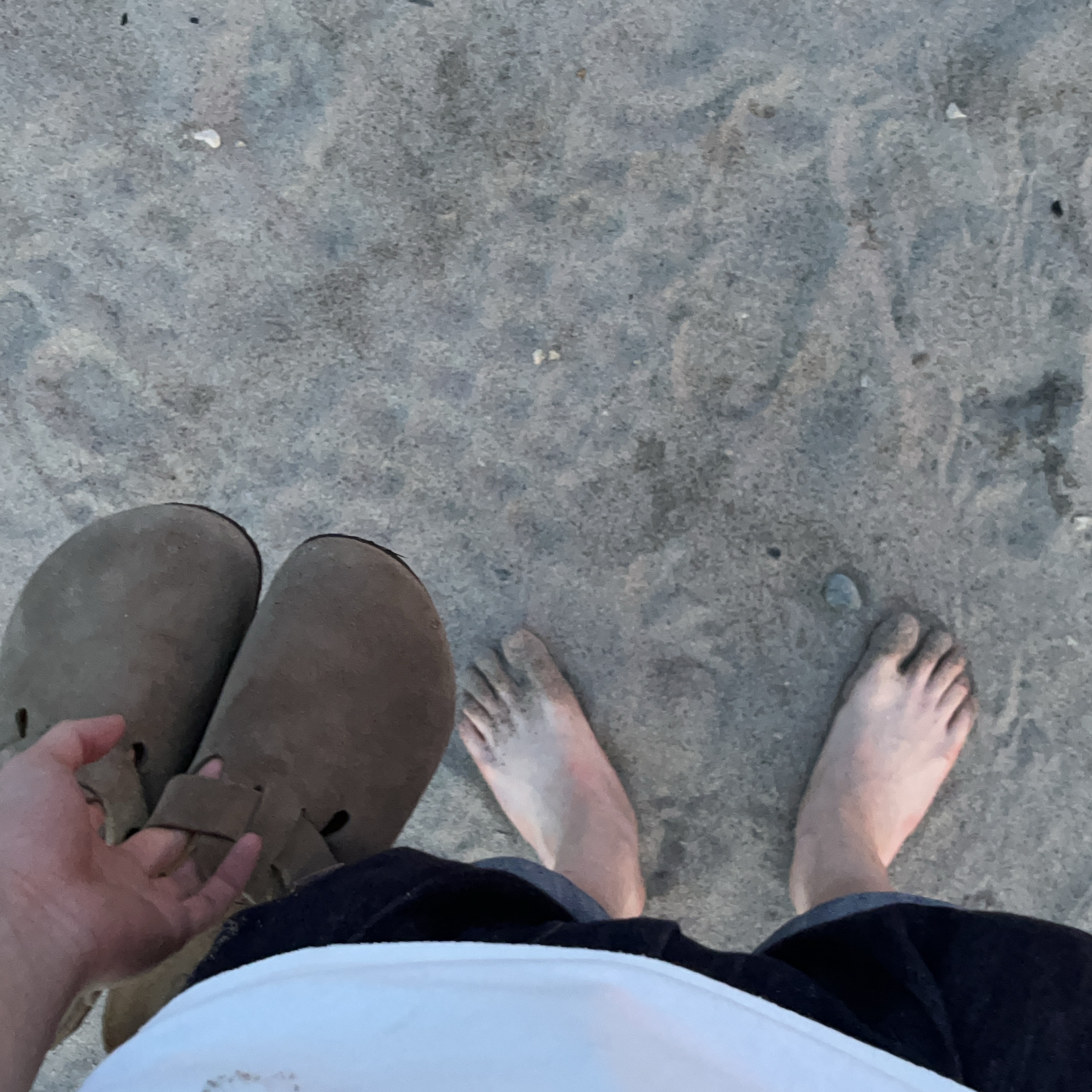 Birkenstock Boston Suede Leather Taupe - Regular 착용 스타일 - 1