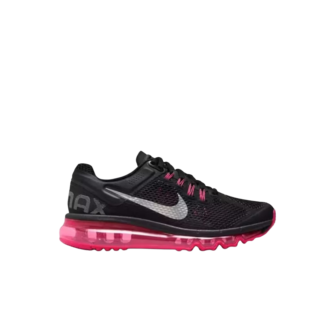 (GS) 나이키 에어맥스 2013 블랙 퓨전 핑크((GS) Nike Air Max 2013 Black Fusion Pink) - 1