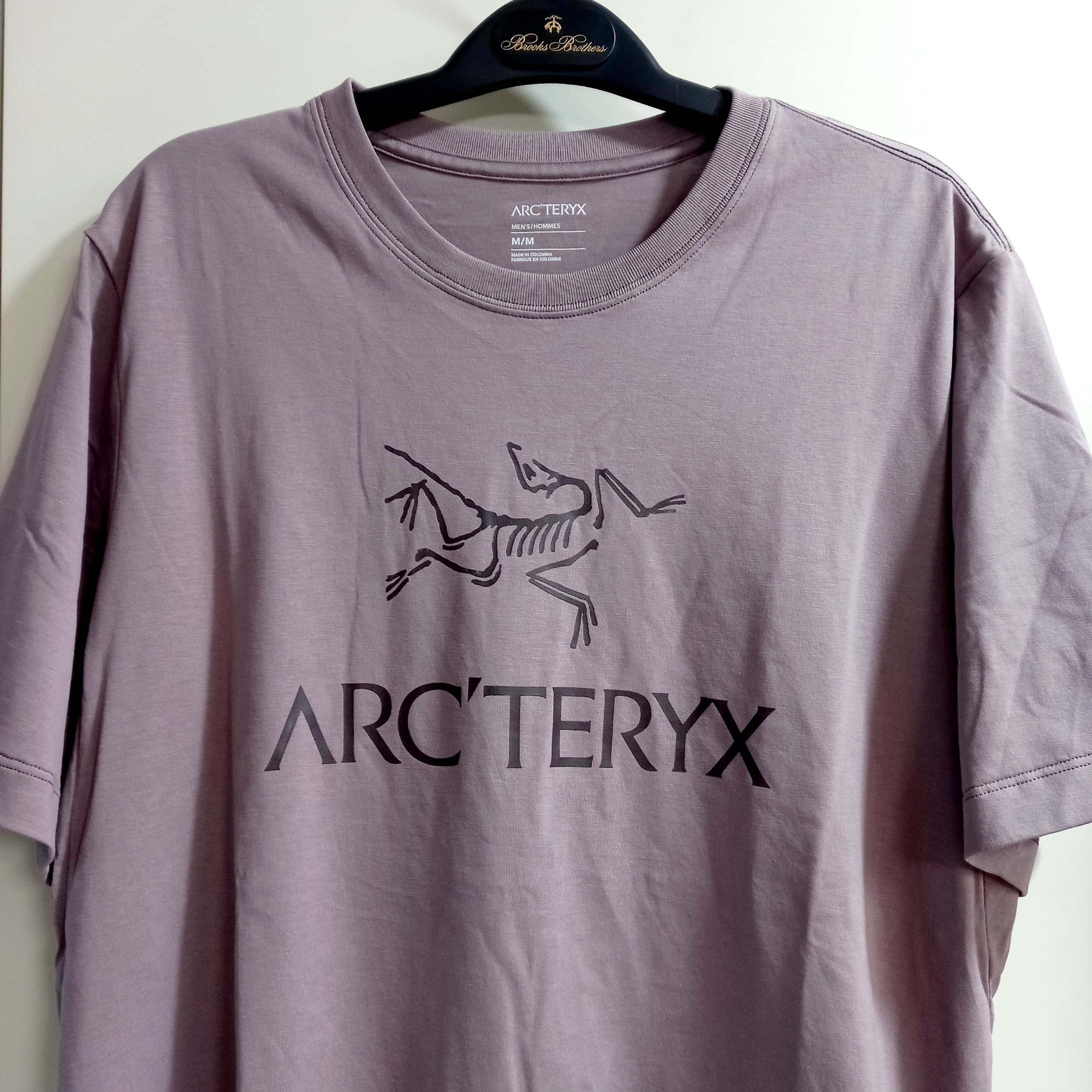 Arc'teryx Arc'word Logo SS T-Shirt Interstellar Phantasm 착용 스타일 - 2