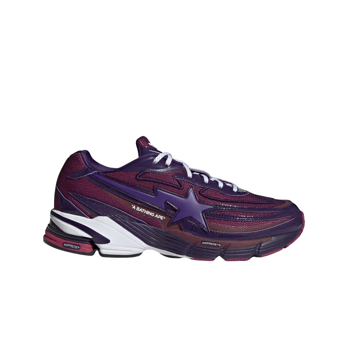 아디다스 x 베이프 오르케트로 다크 퍼플 클라우드 화이트(Adidas x BAPE Orketro Dark Purple Cloud White)