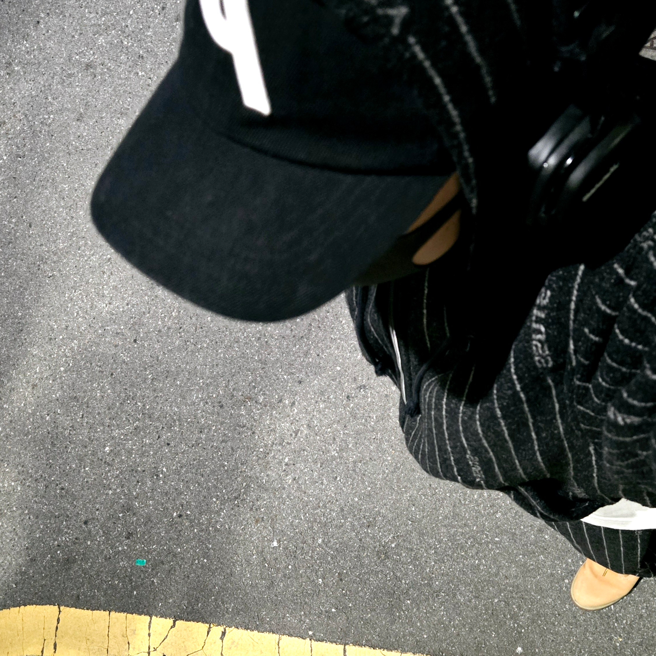 Palace P 6-Panel Black - 24FW, Nike x Stussy NRG Striped Wool Pants Black (DR4021-010) 착용 스타일