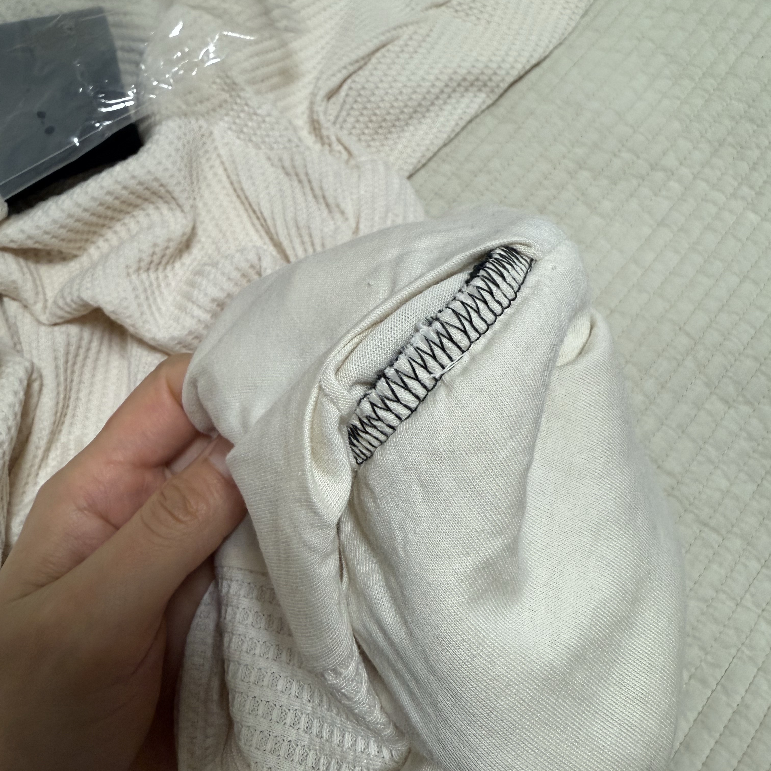 Adidas Waffle Beckenbauer Track Top Wonder White - KR Sizing 착용 스타일 - 1